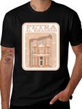 Petra Al-Khazneh Graphic T-Shirt - Travel Souvenir Tee