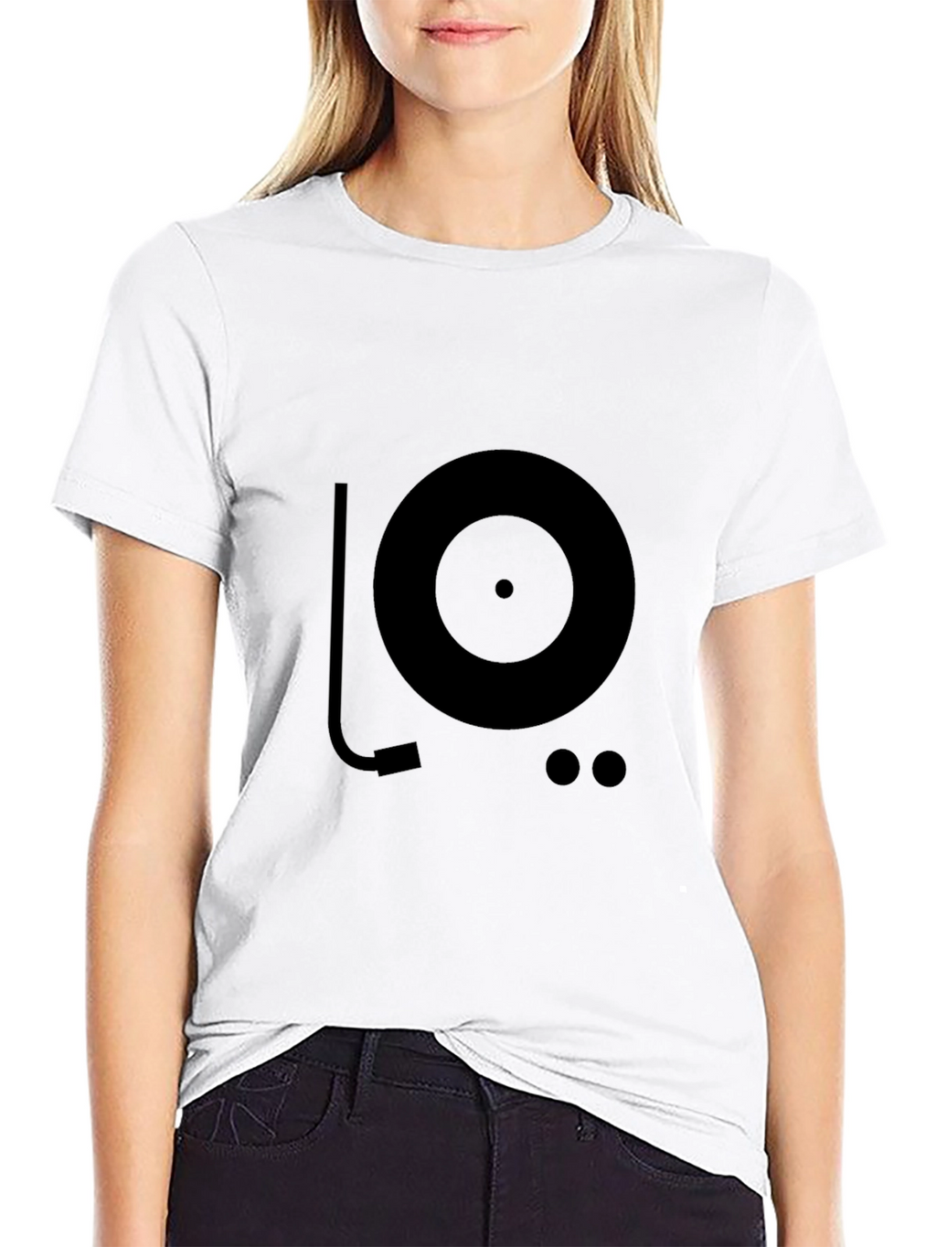 Turntable Graphic T-Shirt - DJ Music Lover Tee