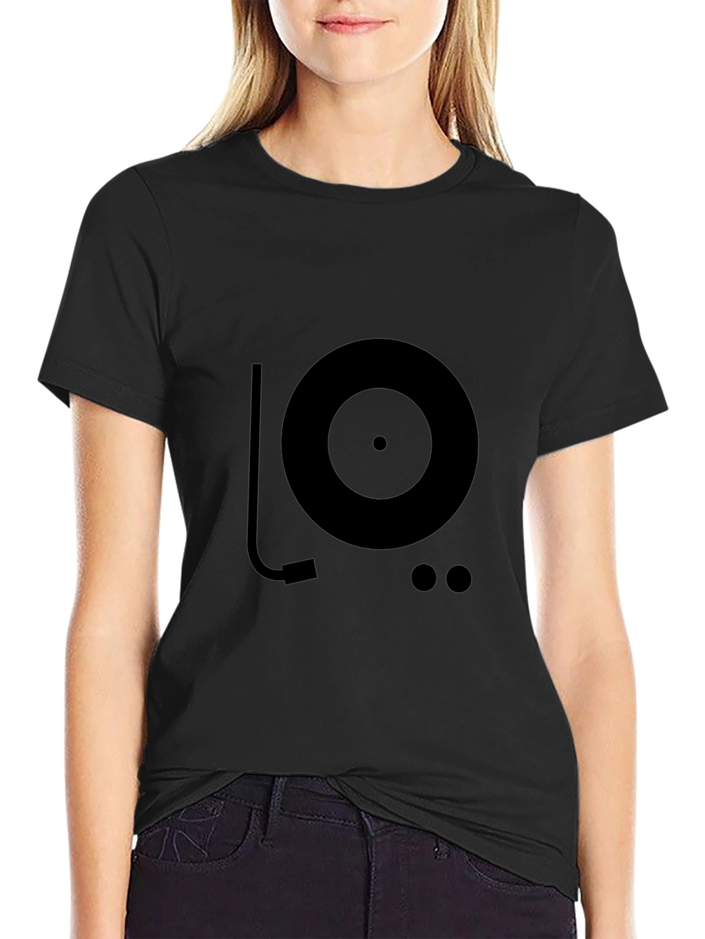 Turntable Graphic T-Shirt - DJ Music Lover Tee