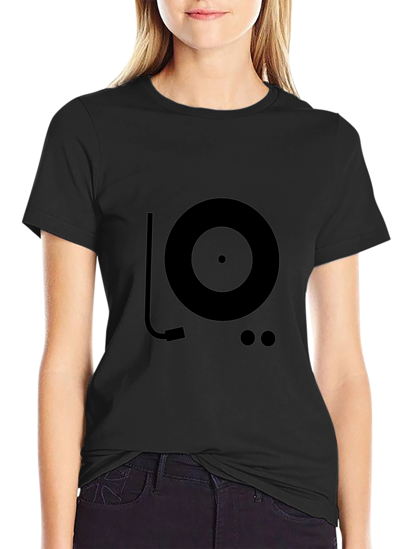 Turntable Graphic T-Shirt - DJ Music Lover Tee