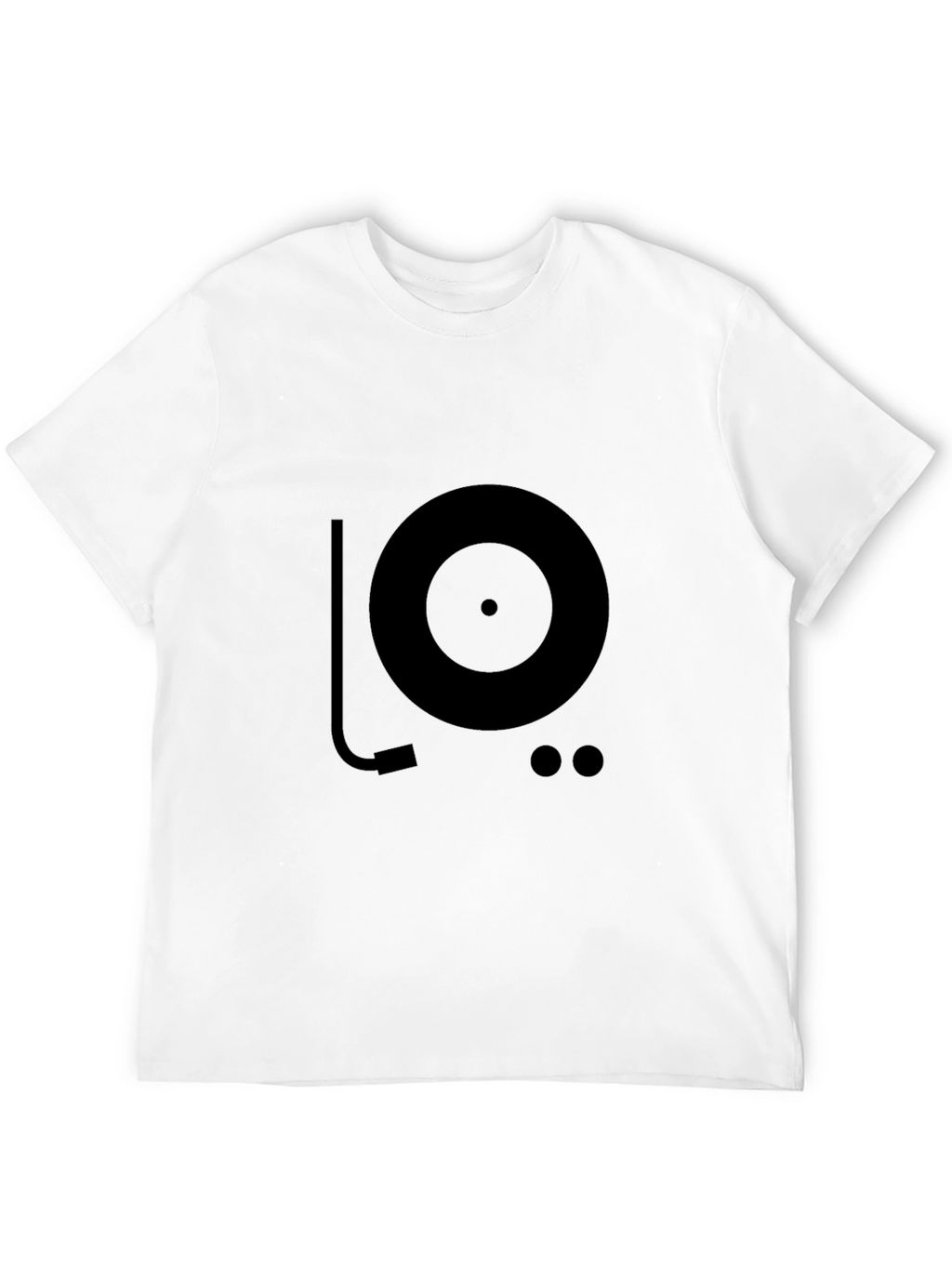 Turntable Graphic T-Shirt - DJ Music Lover Tee