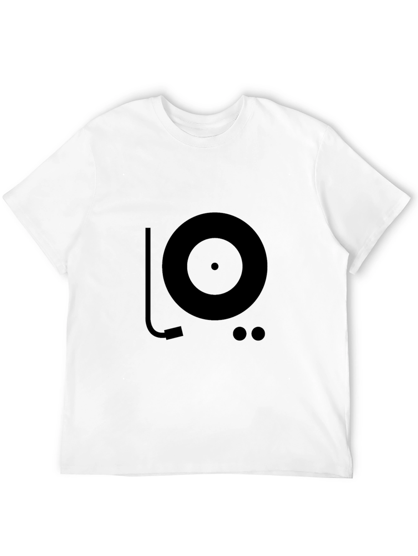 Turntable Graphic T-Shirt - DJ Music Lover Tee