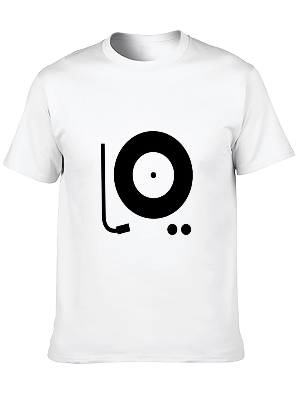 Turntable Graphic T-Shirt - DJ Music Lover Tee