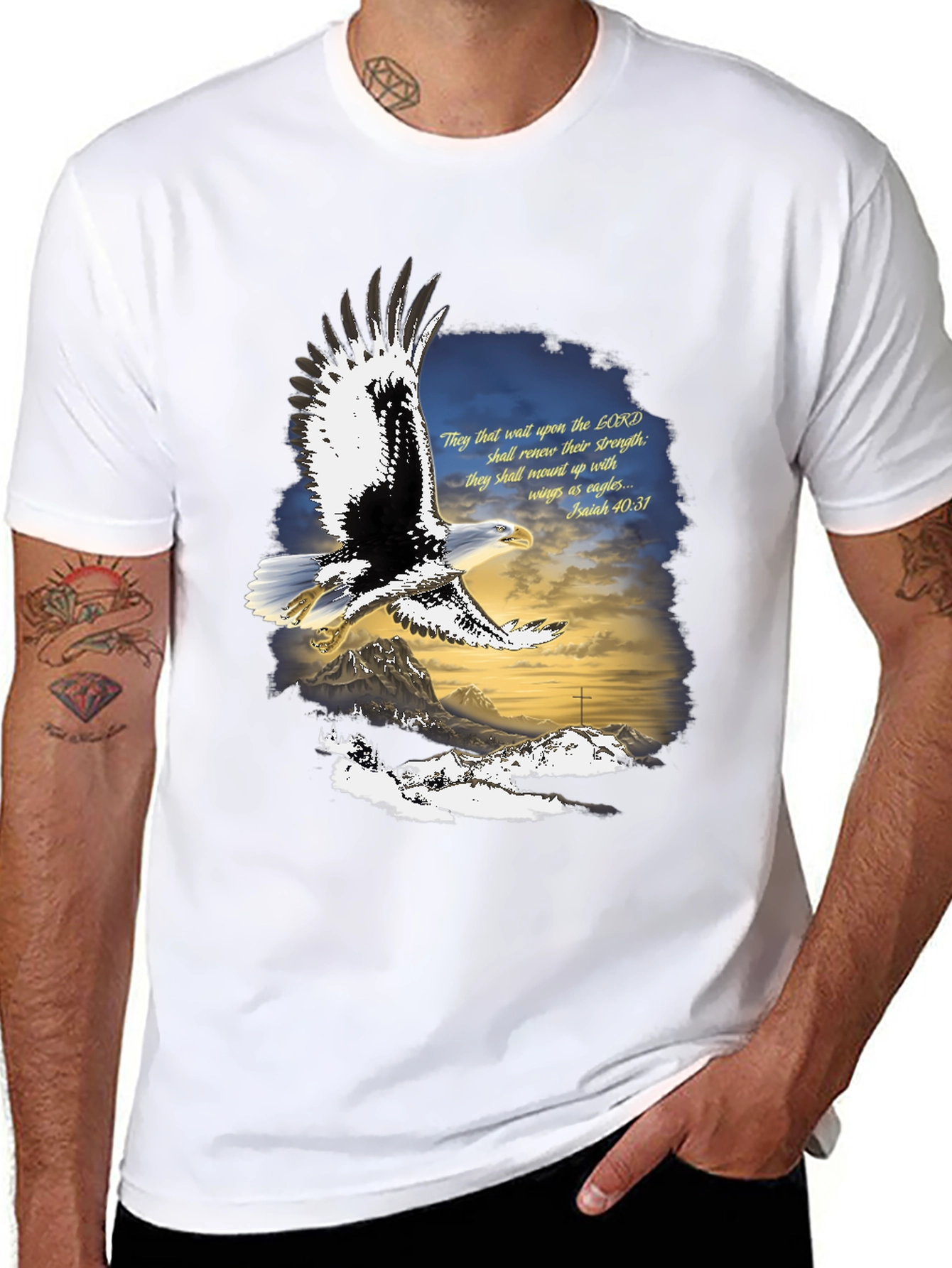Eagle Wings Isaiah T-Shirt