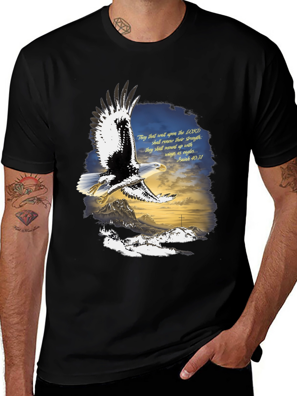 Eagle Wings Isaiah T-Shirt