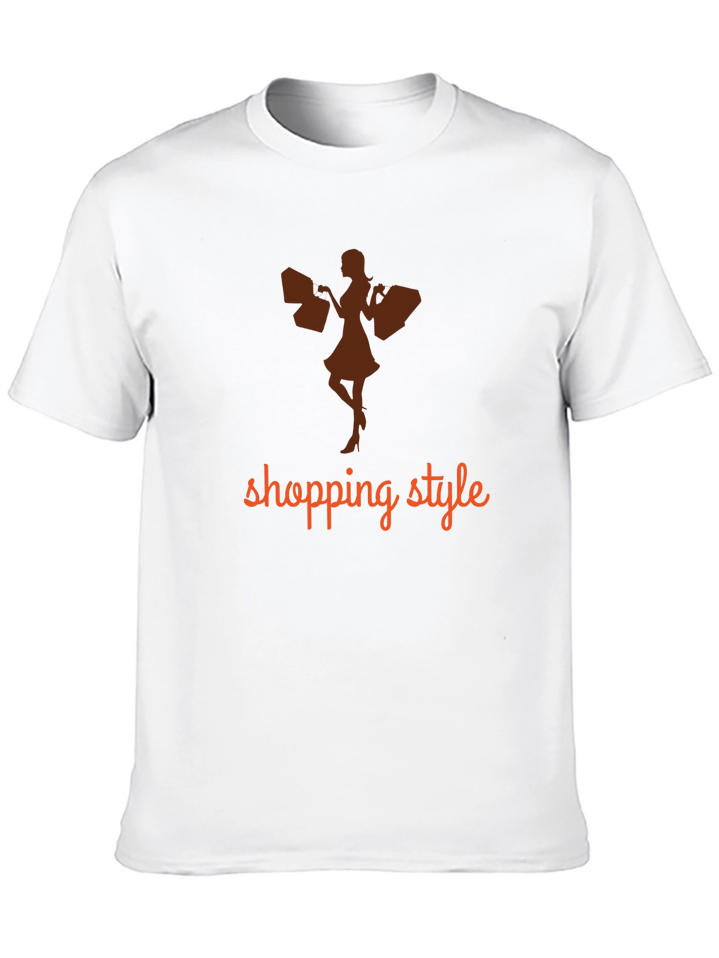 Stylish Shopping Tee - Fashion Shopper T-Shirt