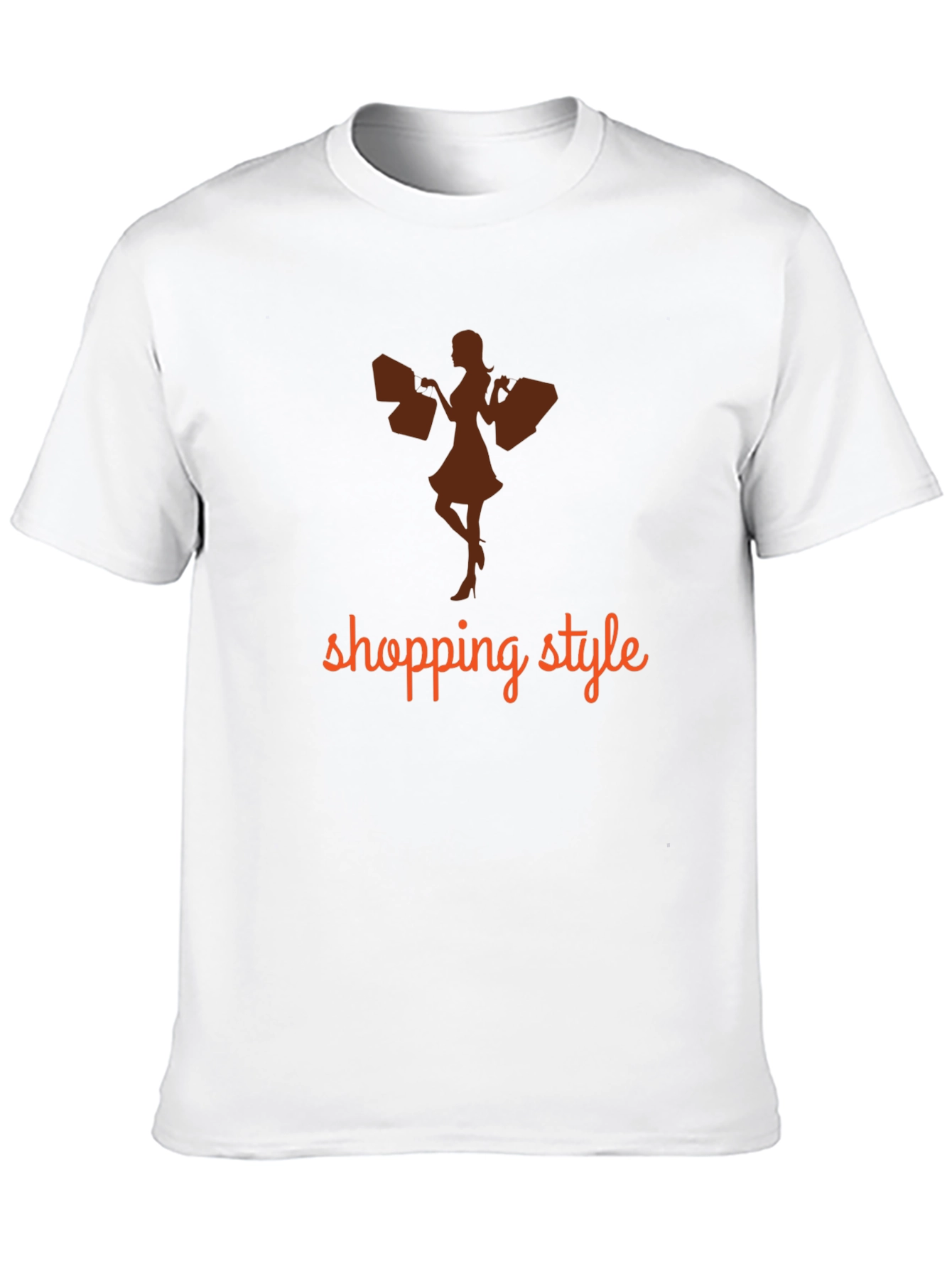 Stylish Shopping Tee - Fashion Shopper T-Shirt