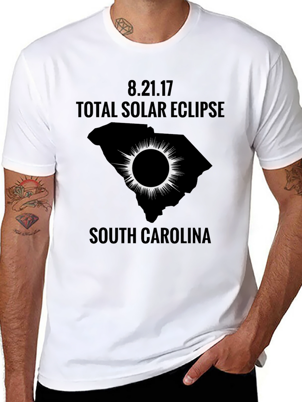 8.21.17 Total Solar Eclipse South Carolina T-Shirt