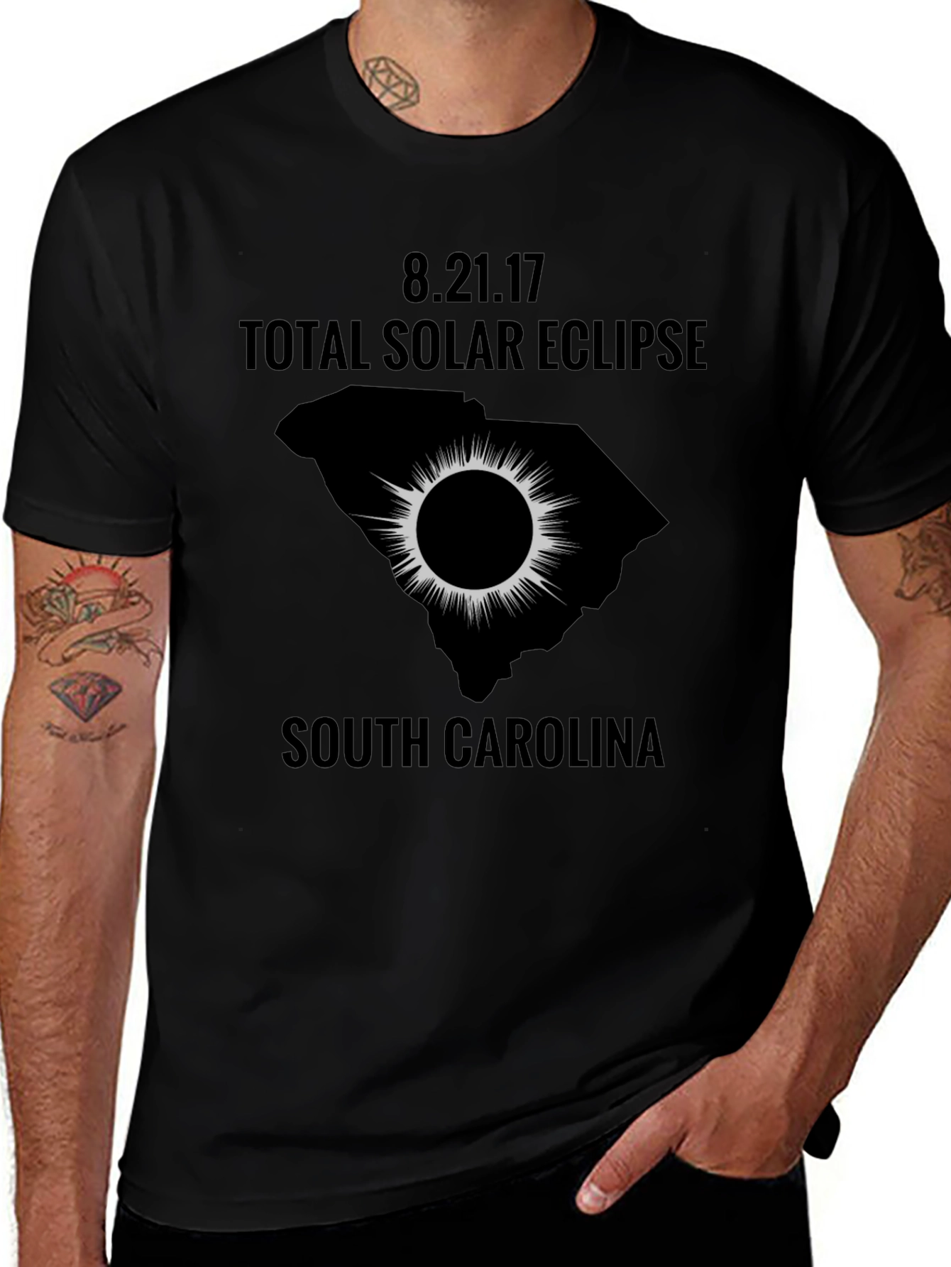 8.21.17 Total Solar Eclipse South Carolina T-Shirt