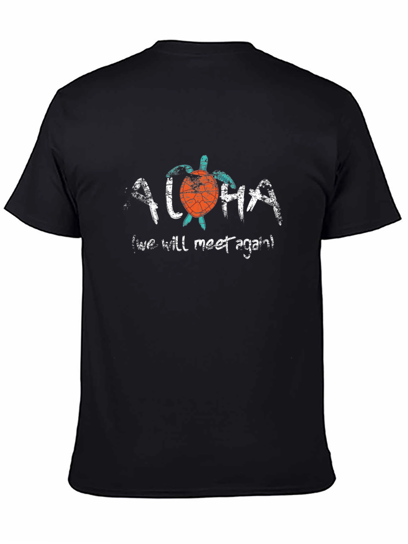 Aloha Turtle Graphic T-Shirt - Unisex Cotton Tee