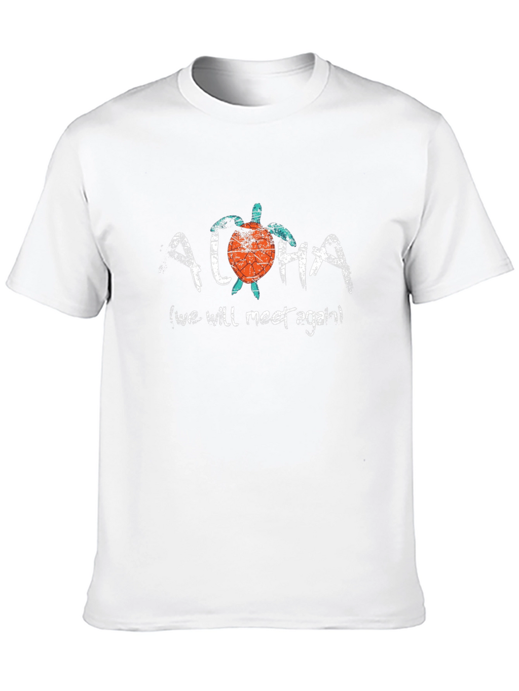 Aloha Turtle Graphic T-Shirt - Unisex Cotton Tee