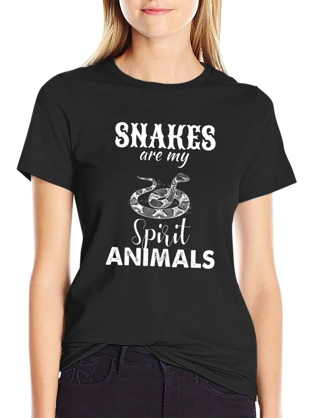 Snakes are my Spirit Animals Graphic T-Shirt