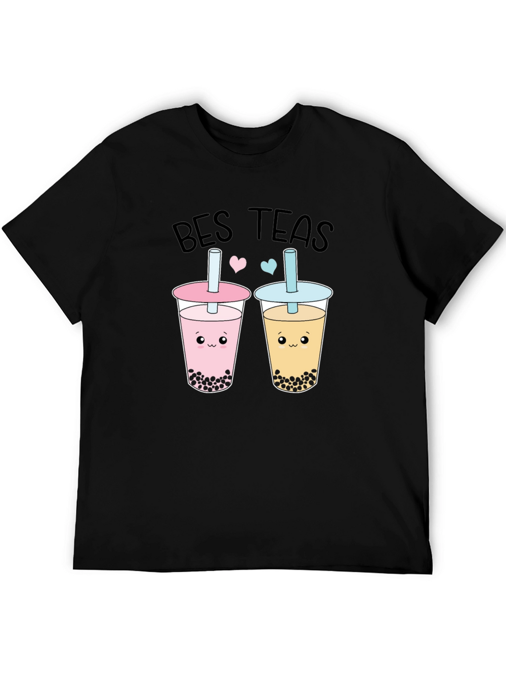Cute Best Teas Boba Bubble Tea Graphic T-Shirt