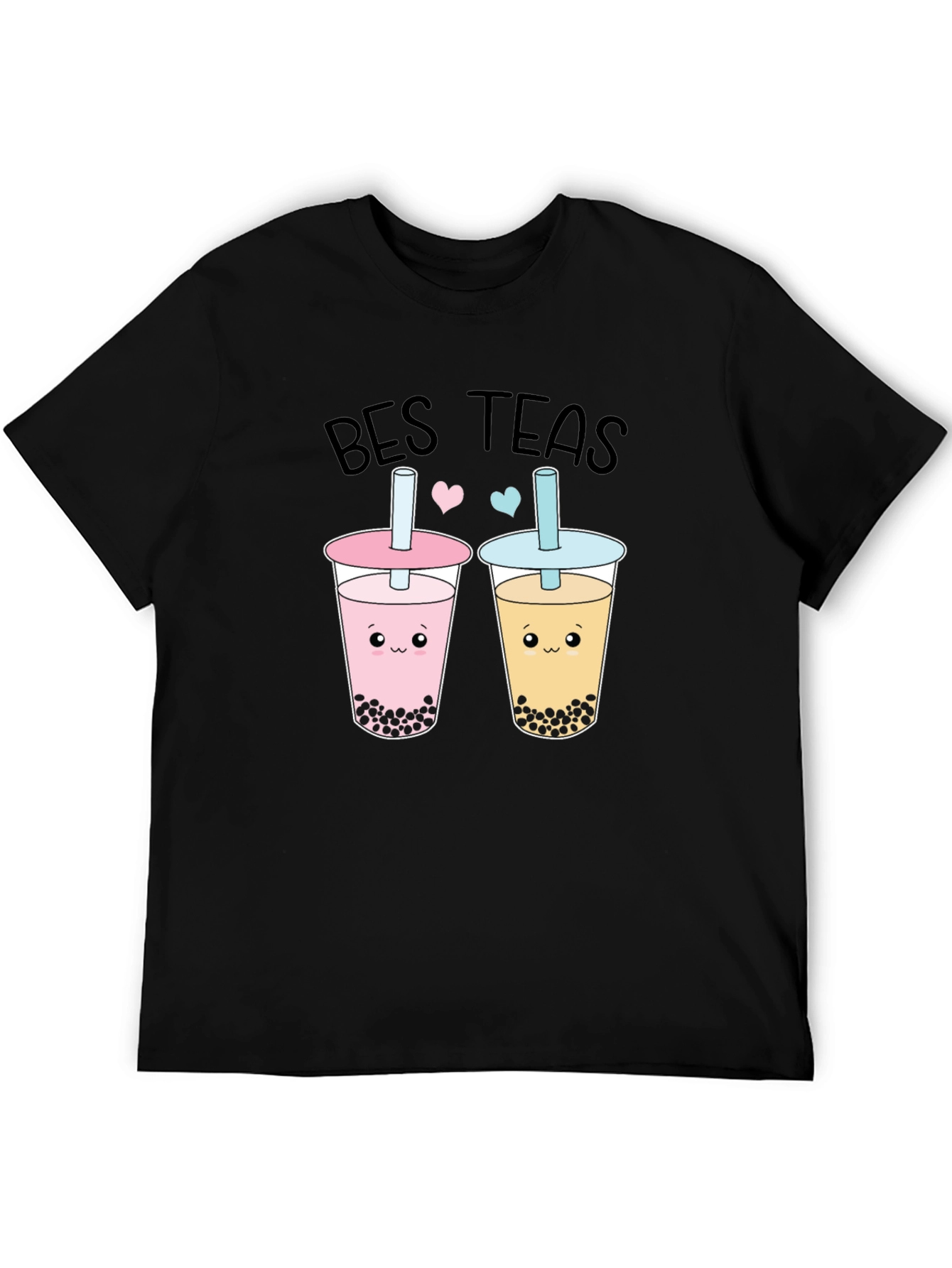 Cute Best Teas Boba Bubble Tea Graphic T-Shirt