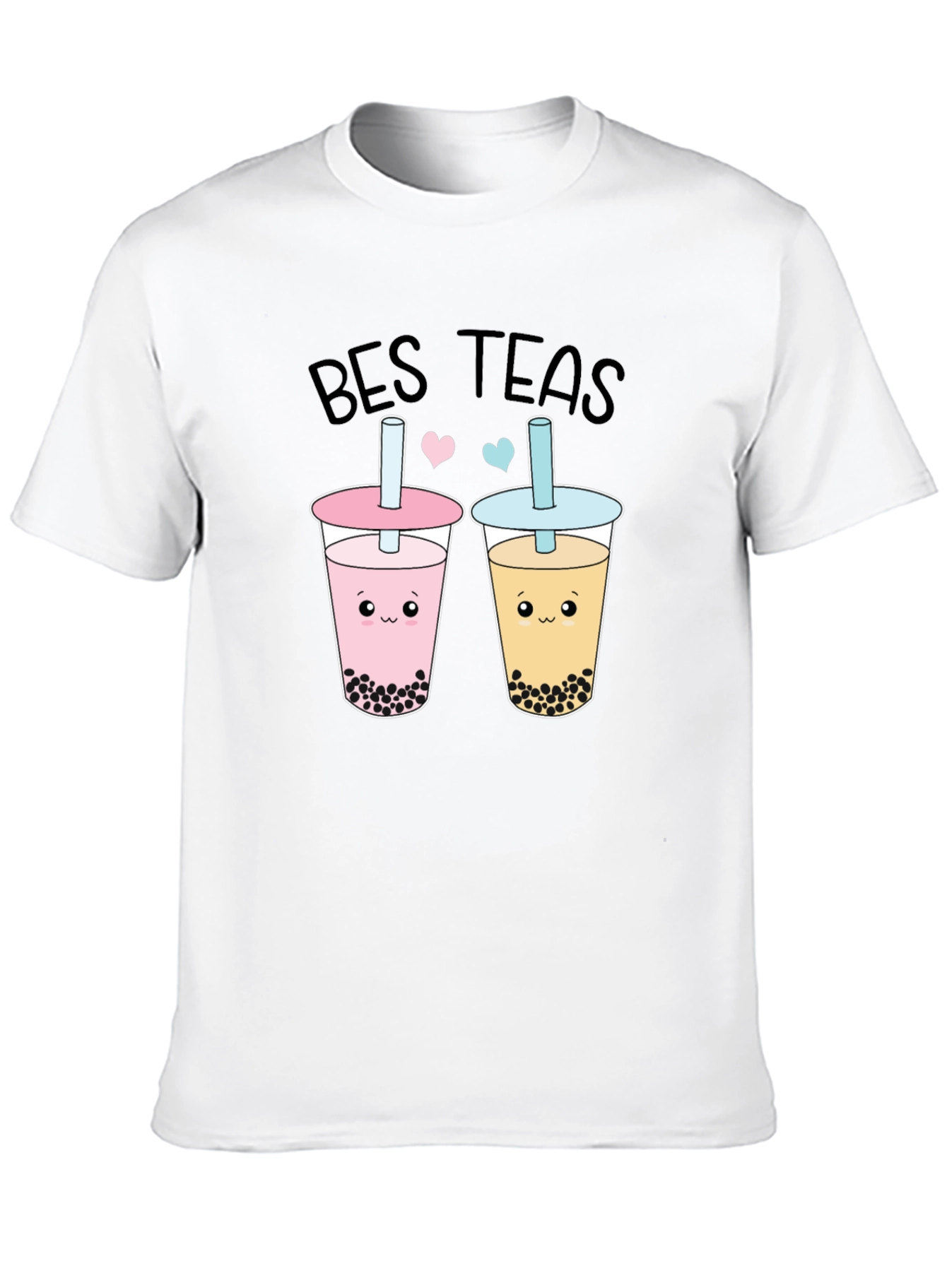 Cute Best Teas Boba Bubble Tea Graphic T-Shirt