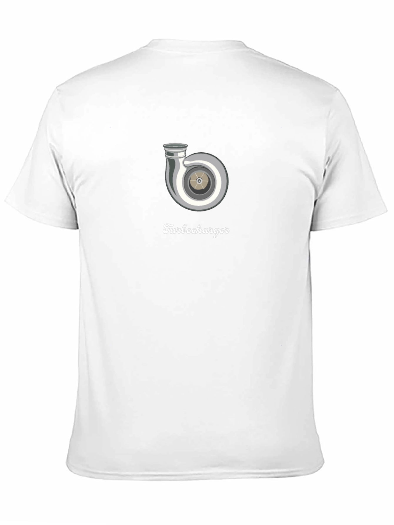 Turbocharger Graphic Tee - Black Cotton Comfort Fit