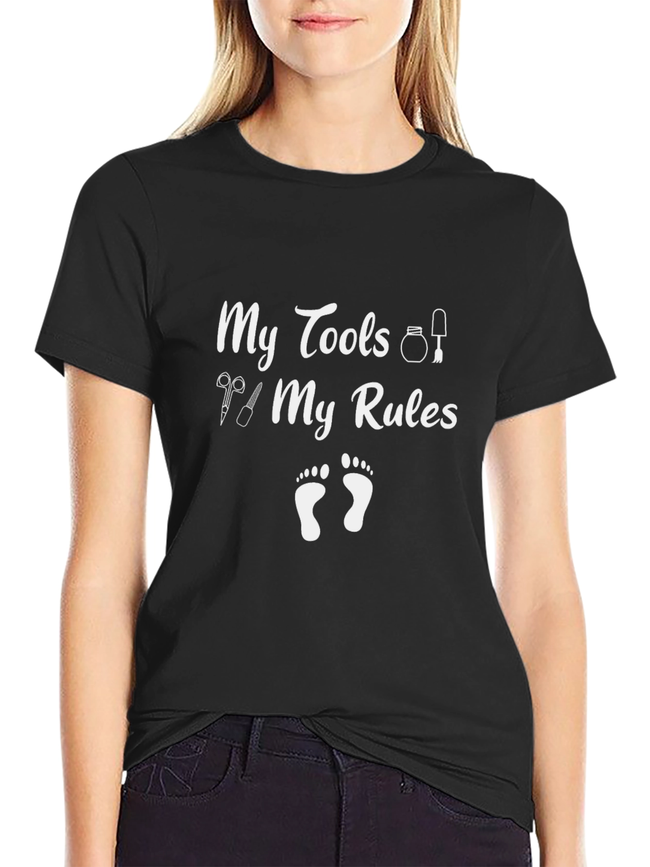My Tools My Rules Black T-Shirt