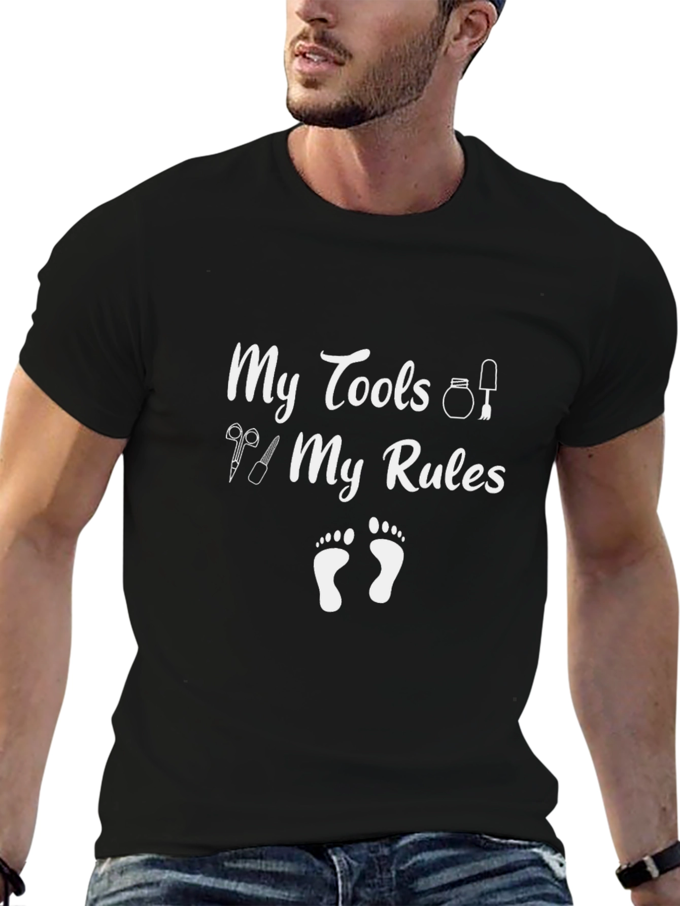 My Tools My Rules Black T-Shirt