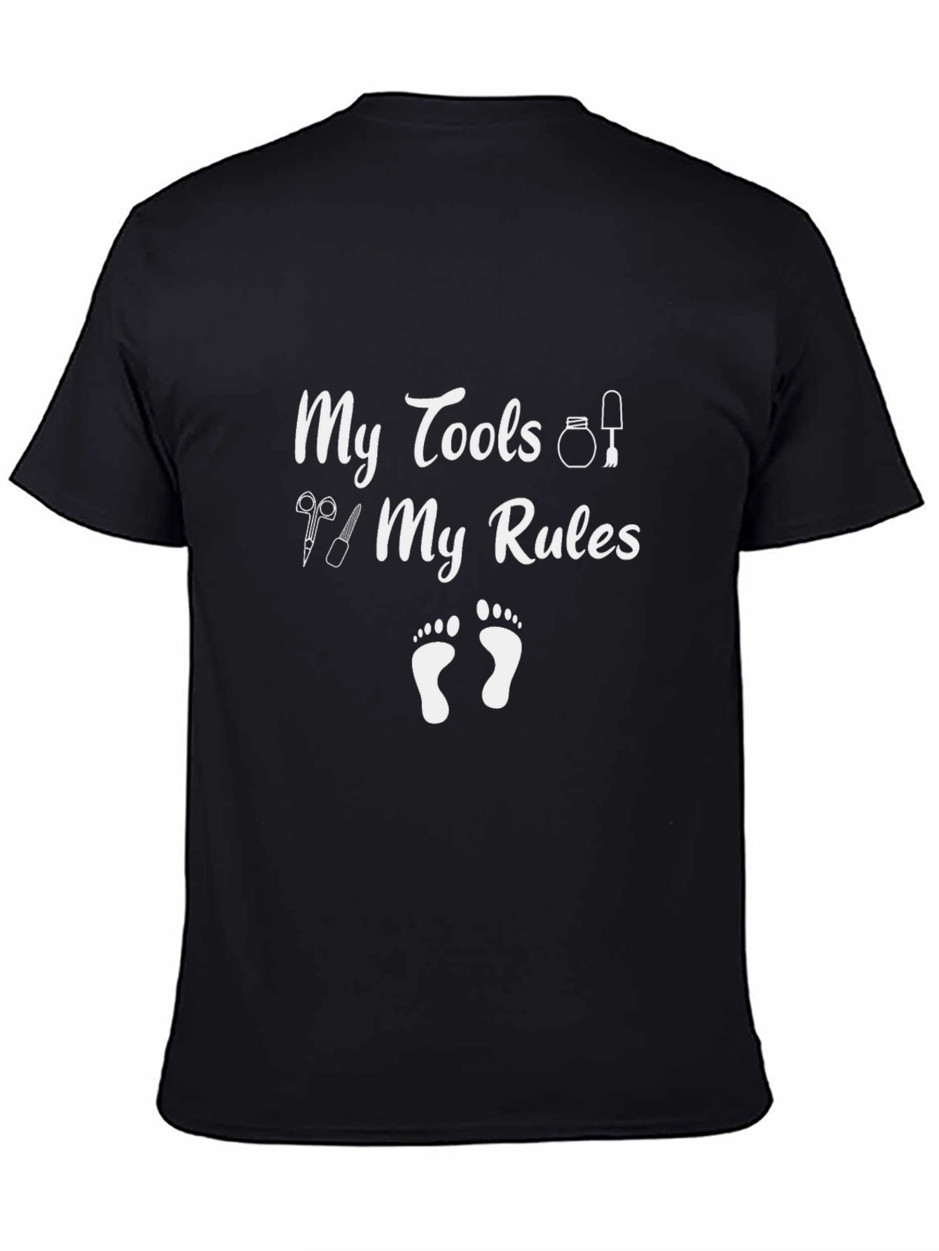 My Tools My Rules Black T-Shirt