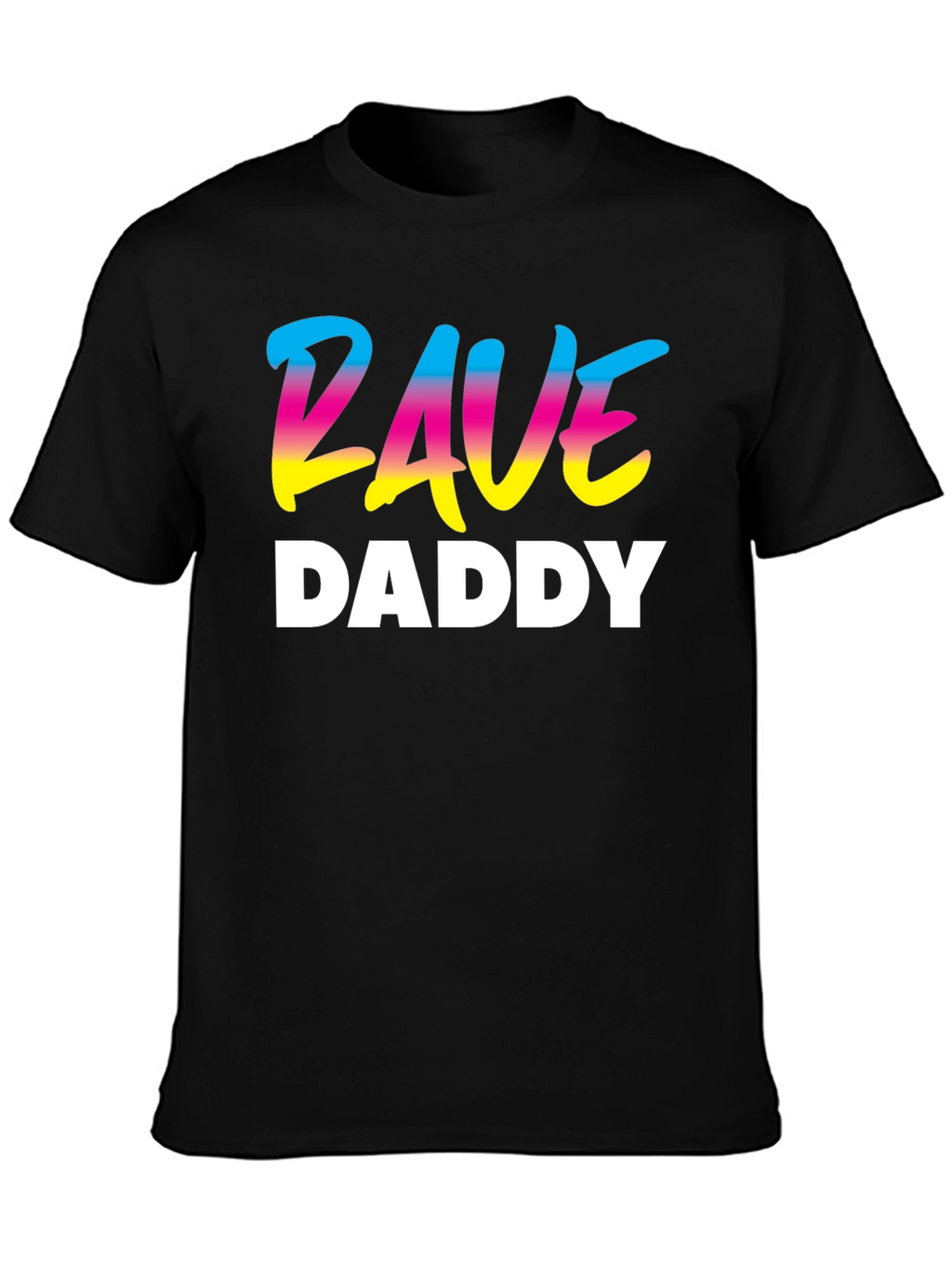 Rave Daddy T-Shirt - Black Graphic Tee
