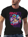 Ramen Ninja Graphic Tee - Fun Anime Inspired Shirt