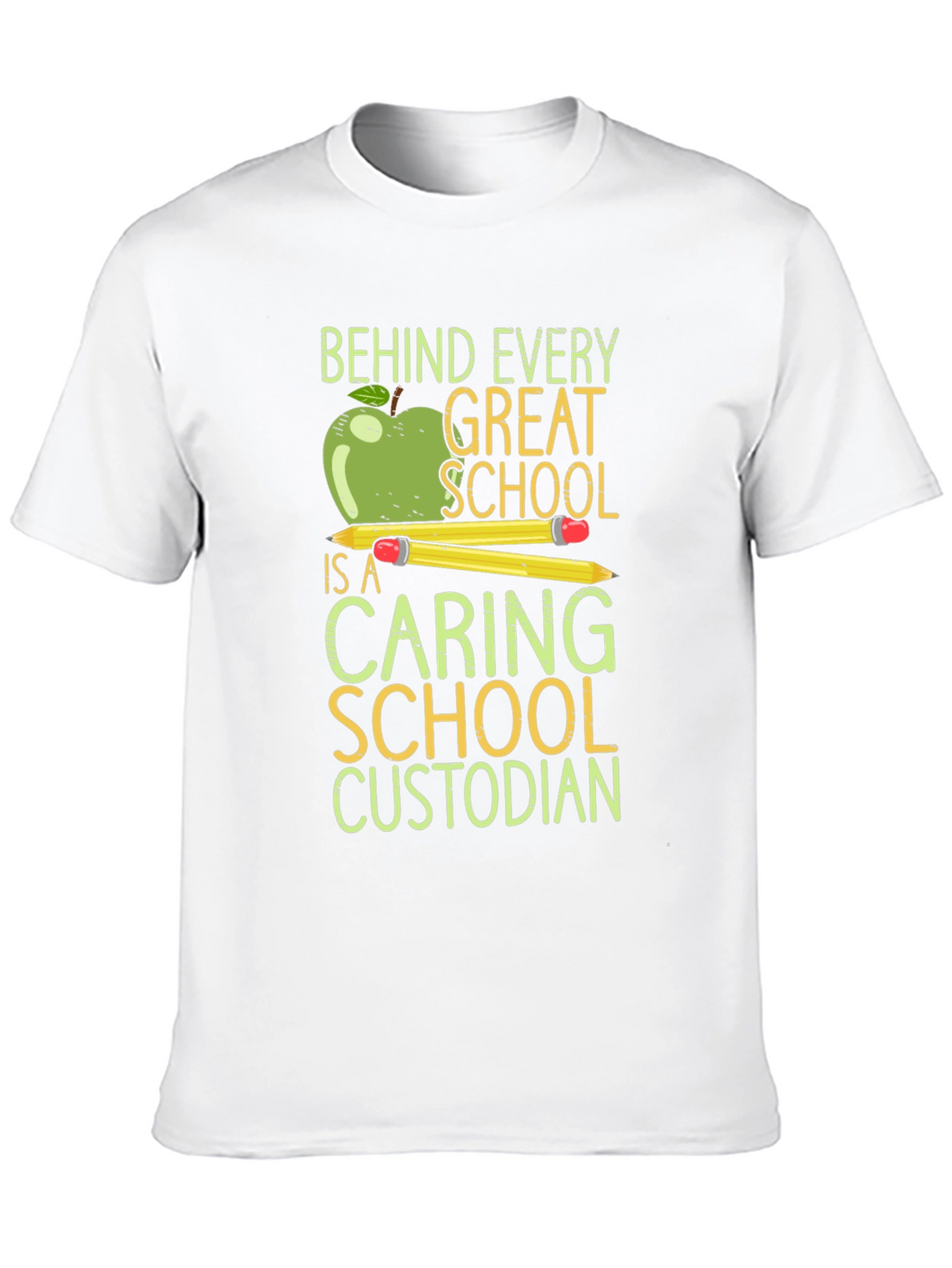 Caring School Custodian T-Shirt