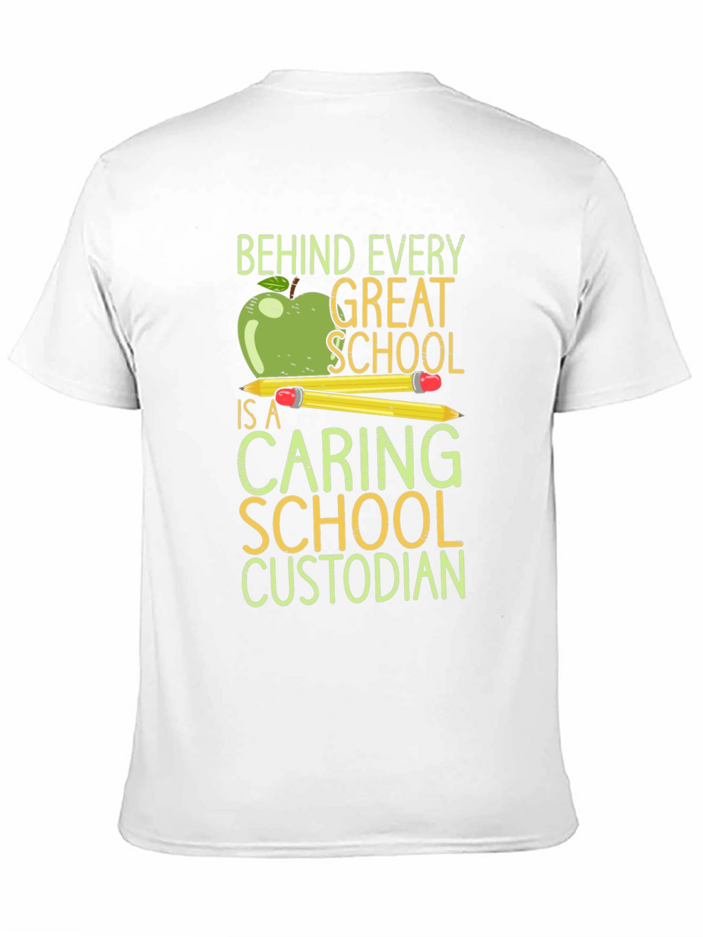 Caring School Custodian T-Shirt