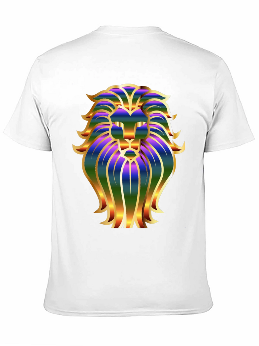 Lion Graphic Black T-Shirt