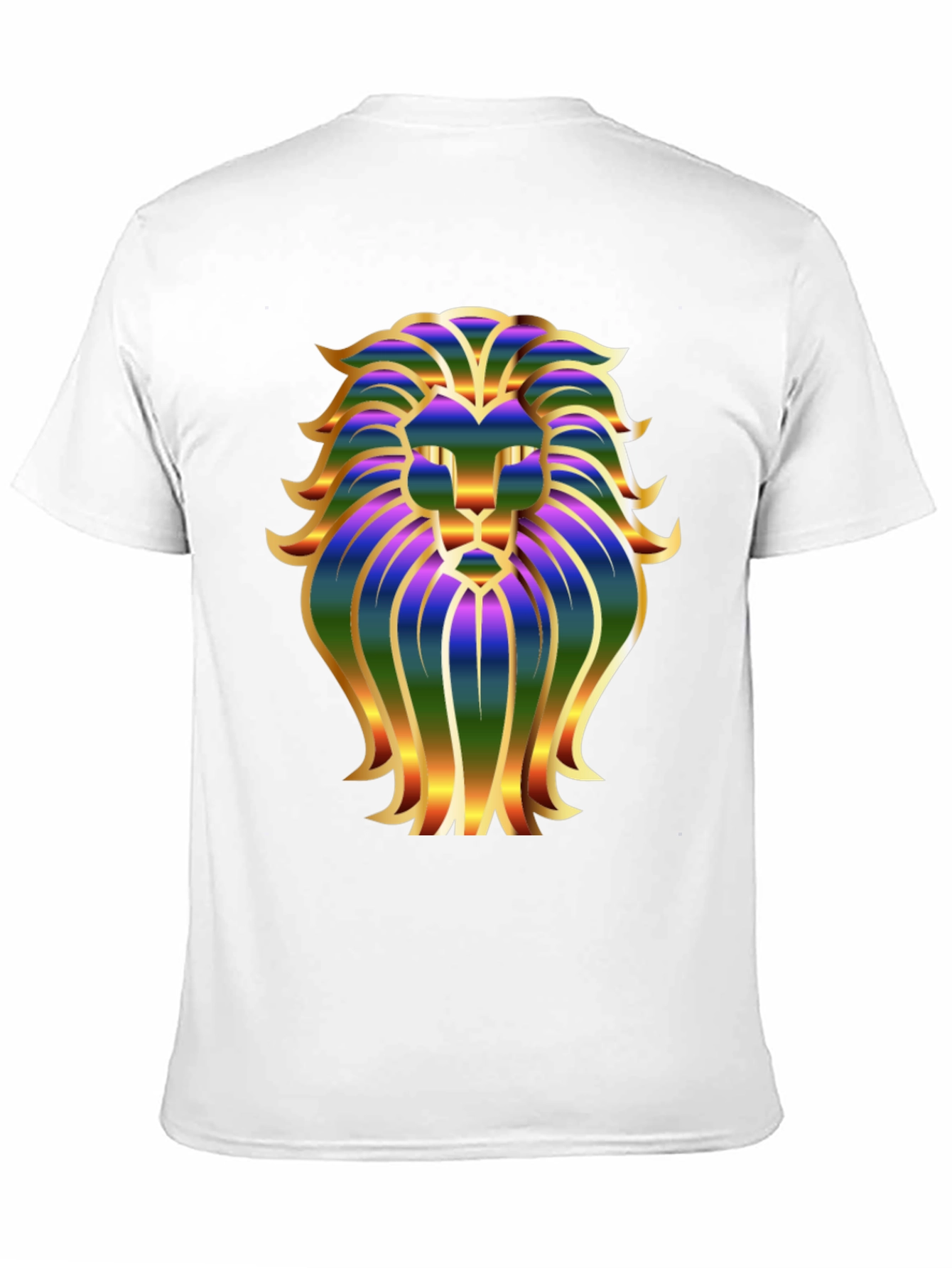Lion Graphic Black T-Shirt