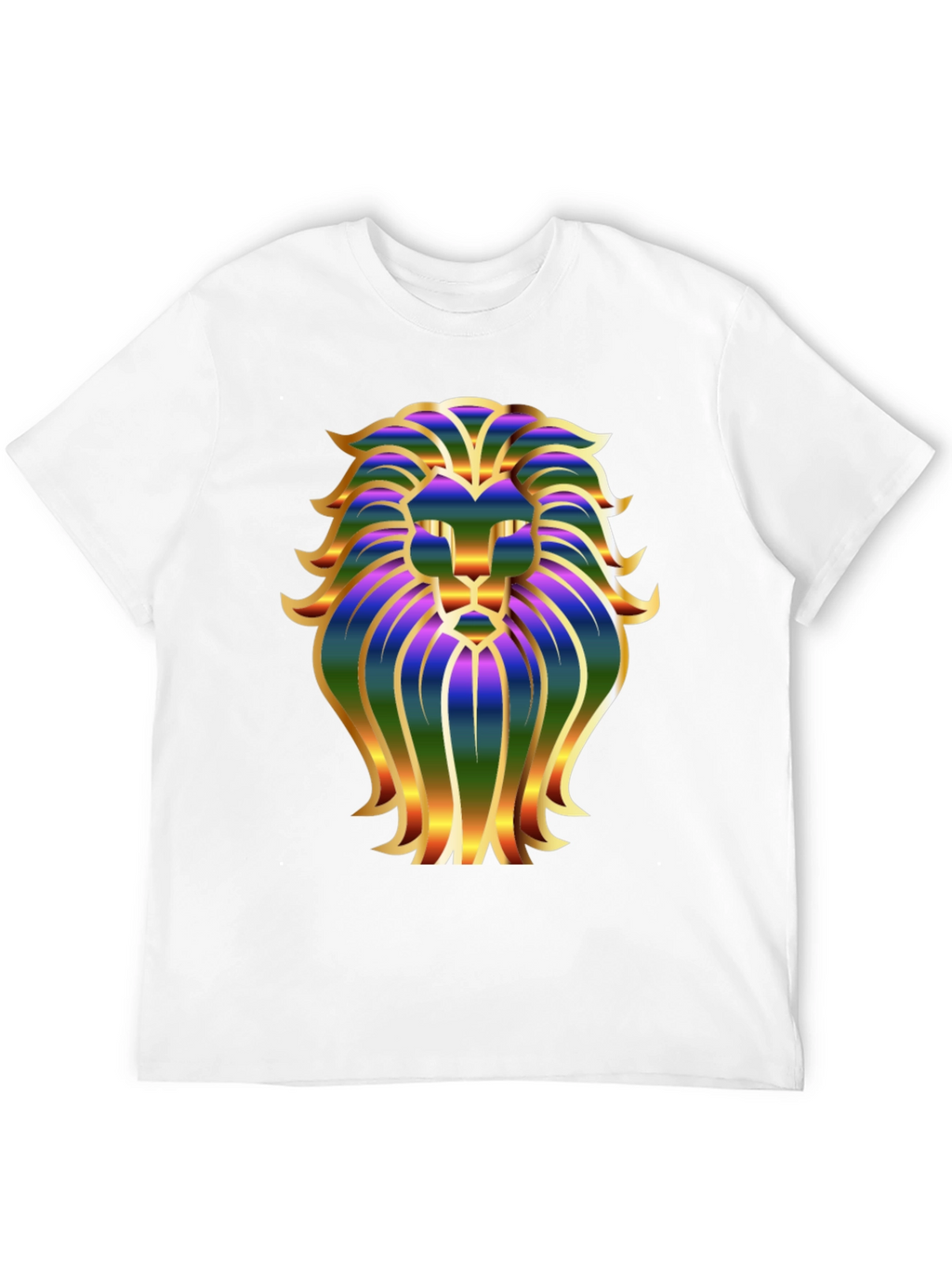 Lion Graphic Black T-Shirt
