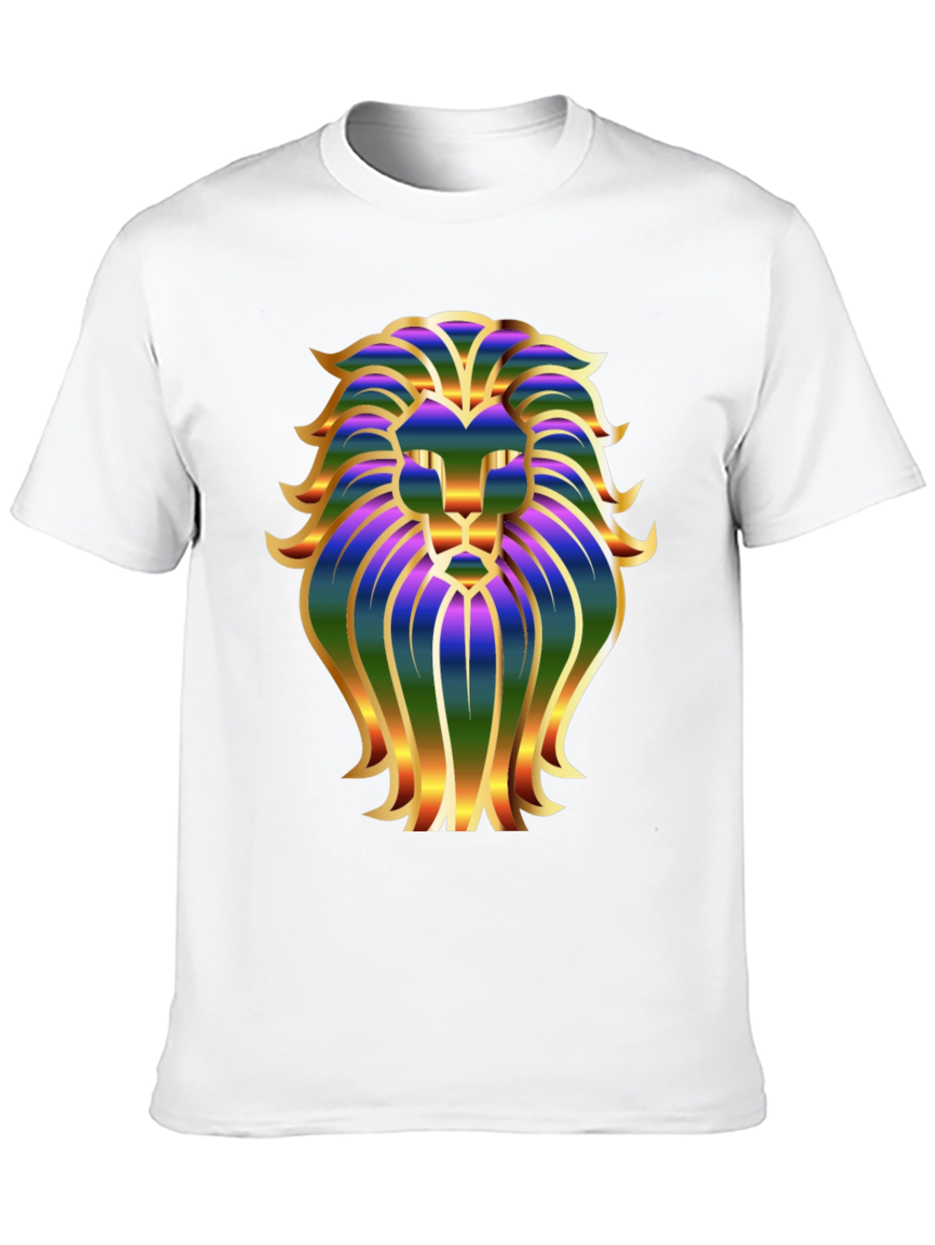 Lion Graphic Black T-Shirt