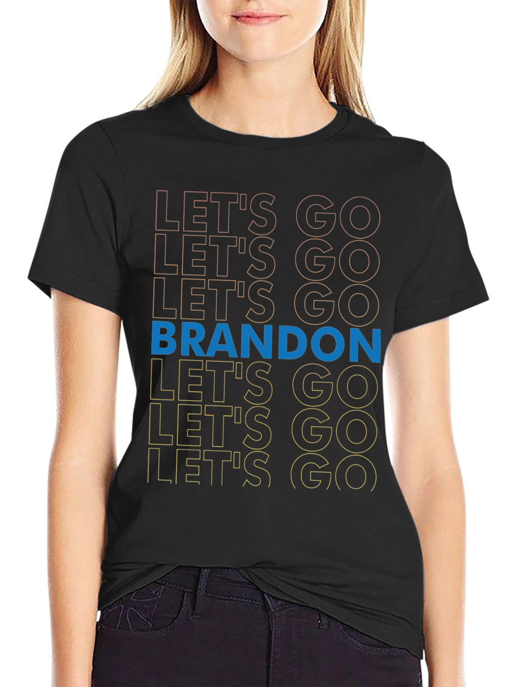 Lets Go Brandon Graphic Tee