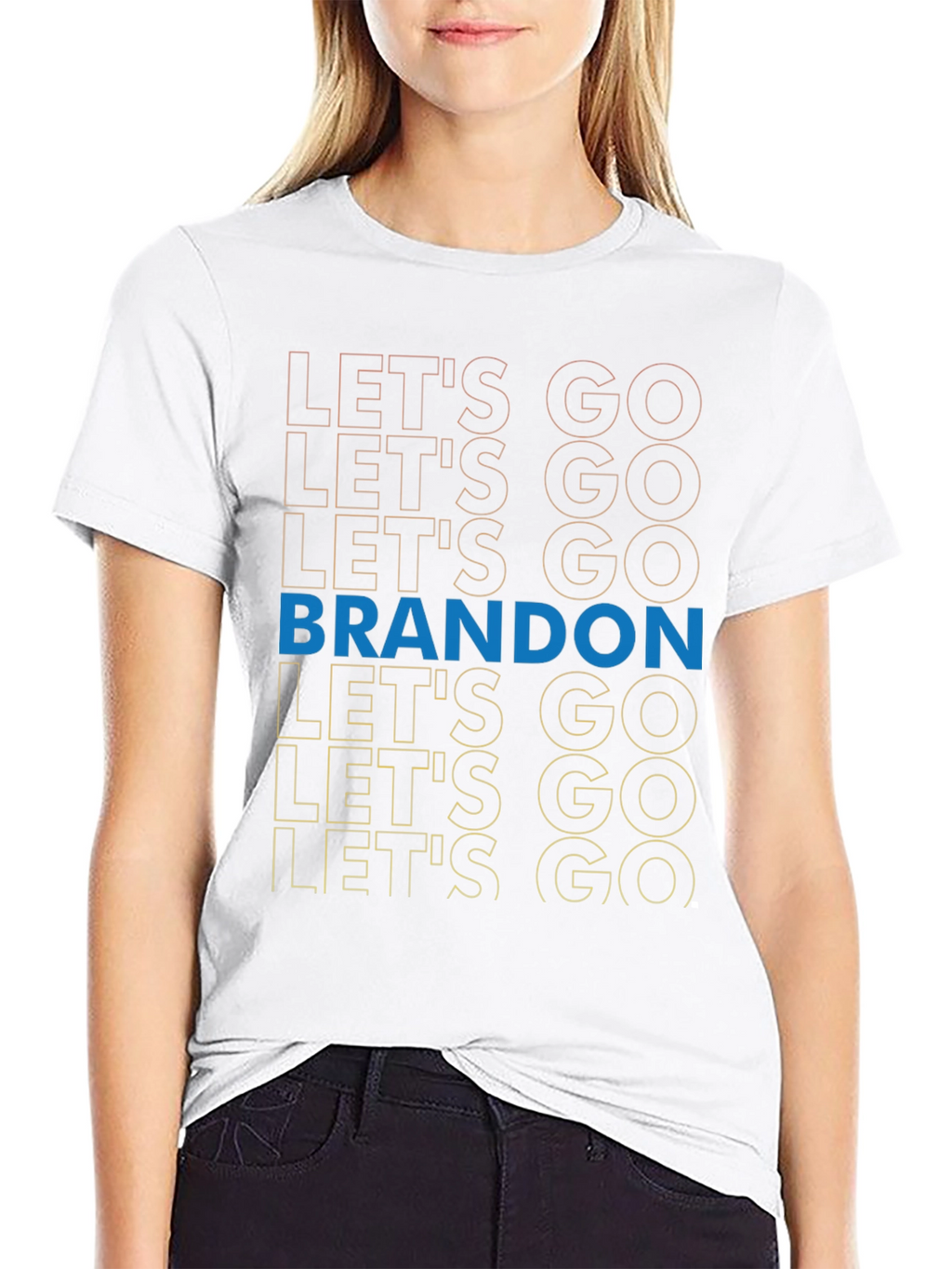 Lets Go Brandon Graphic Tee