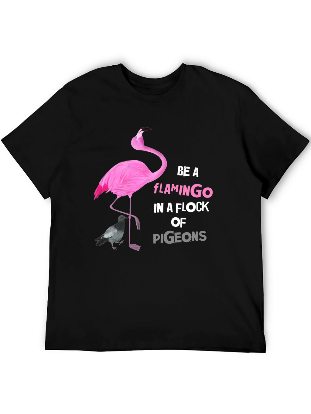 Be A Flamingo Graphic T-Shirt