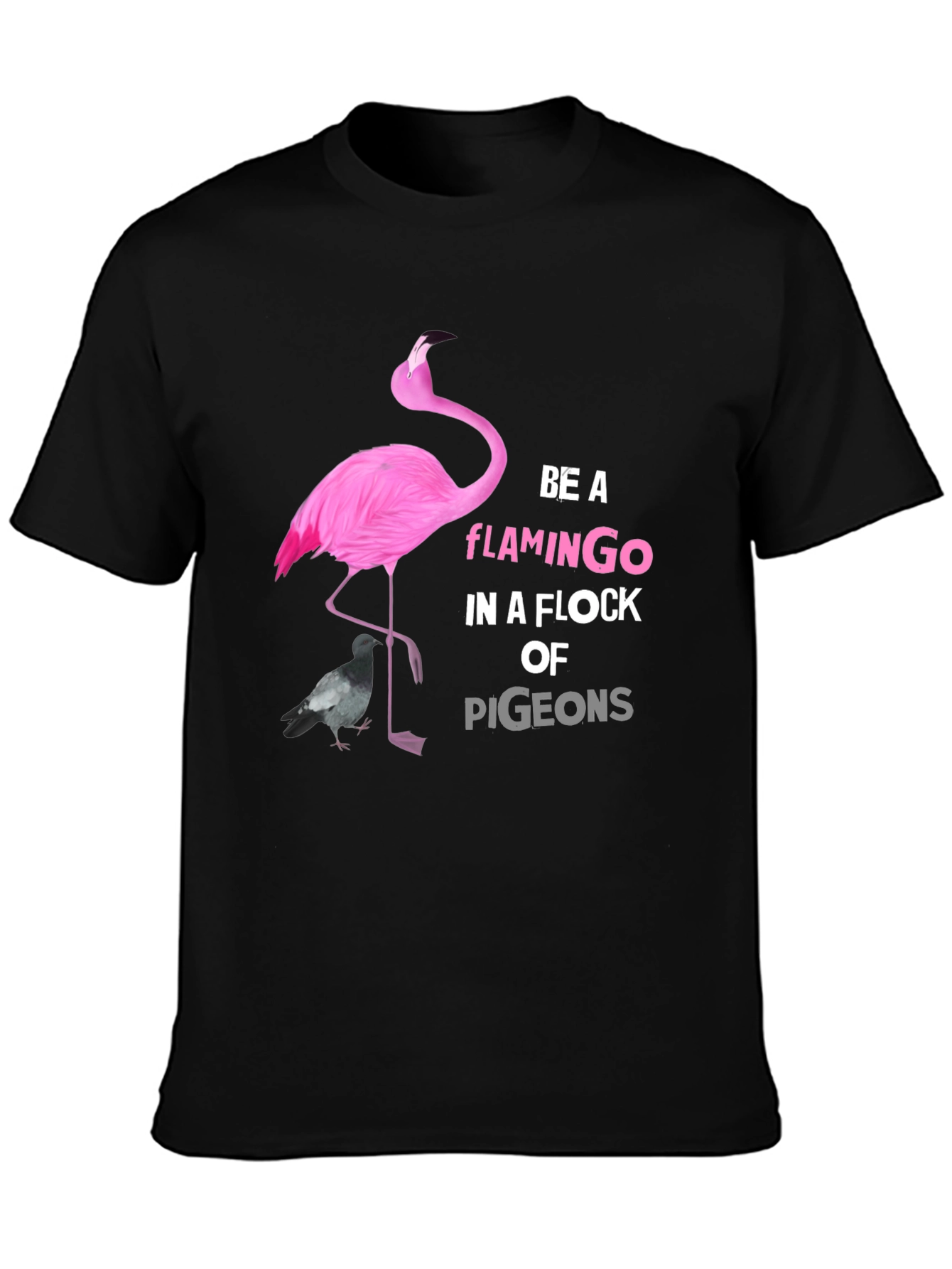Be A Flamingo Graphic T-Shirt