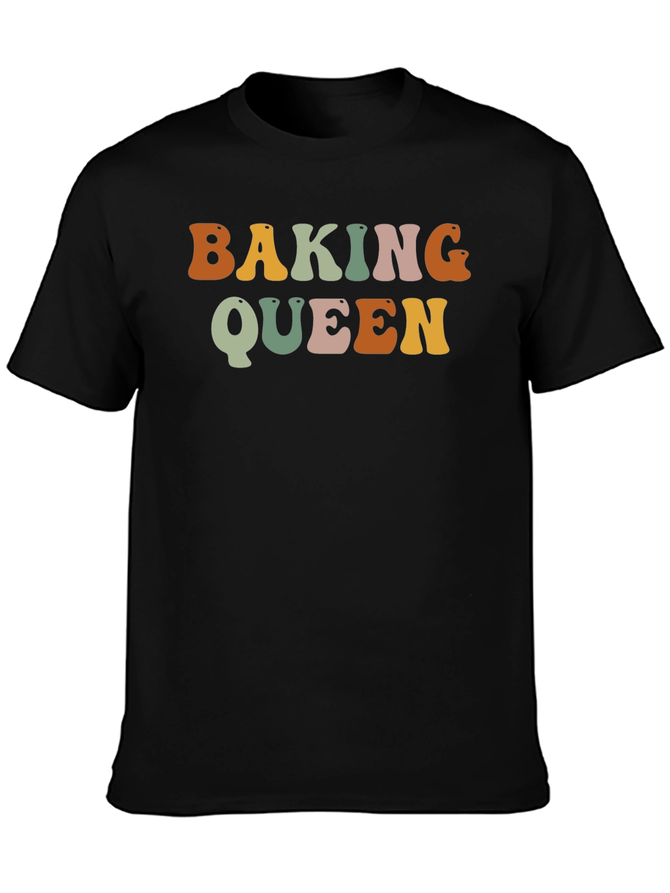Baking Queen Retro T-Shirt - Fun Baker Gift
