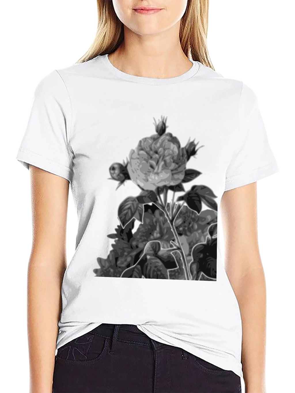 Rose Graphic T-Shirt