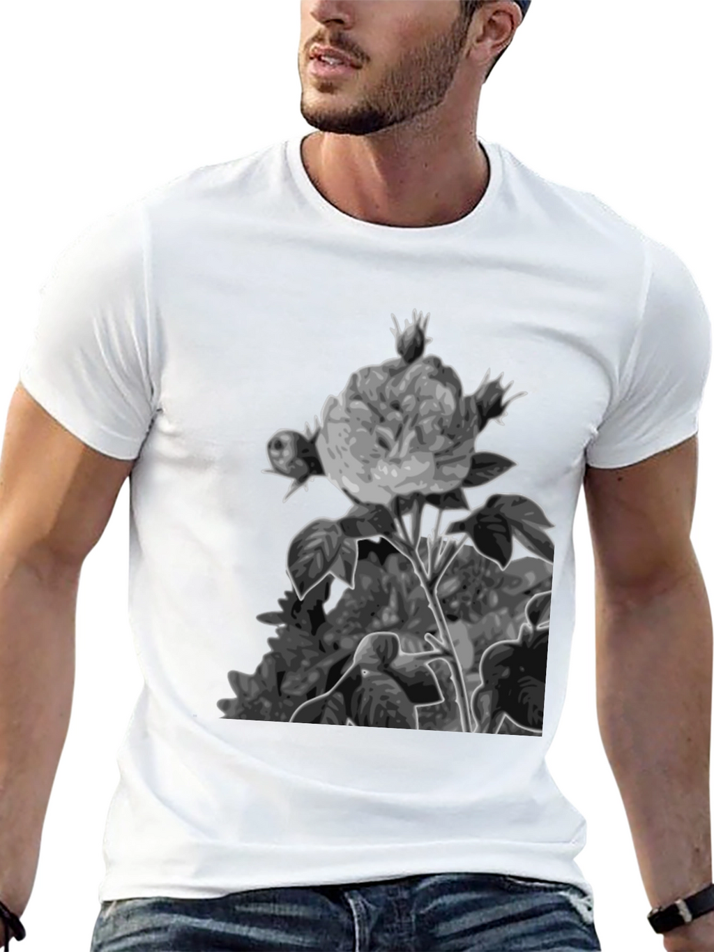 Rose Graphic T-Shirt