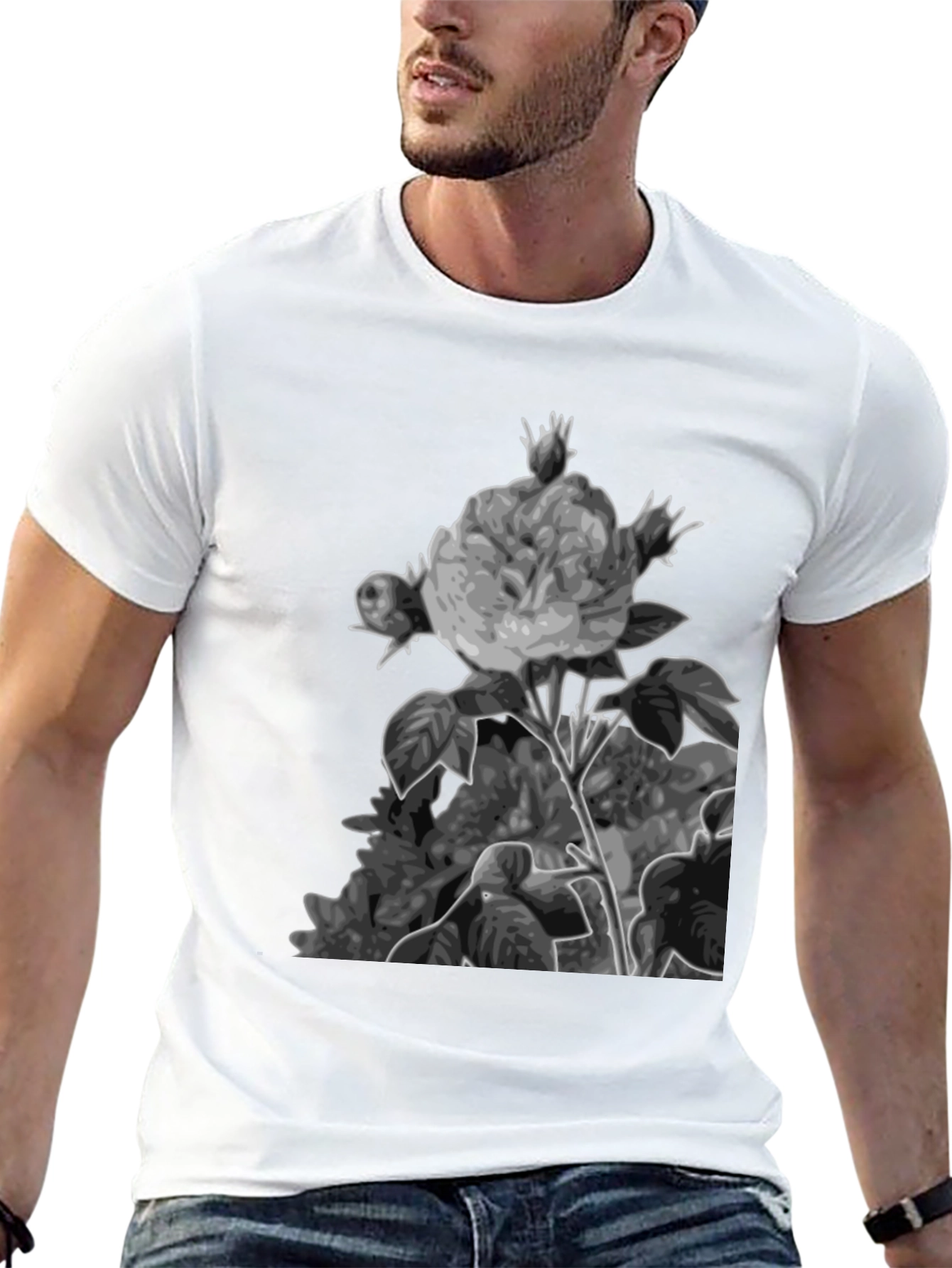 Rose Graphic T-Shirt