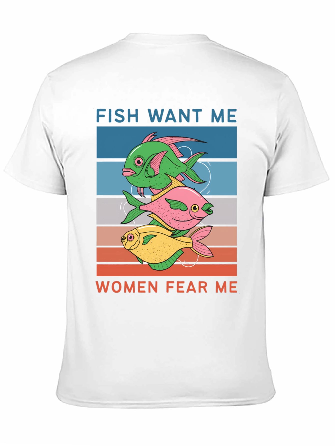 Fish Want Me Women Fear Me Graphic Tee