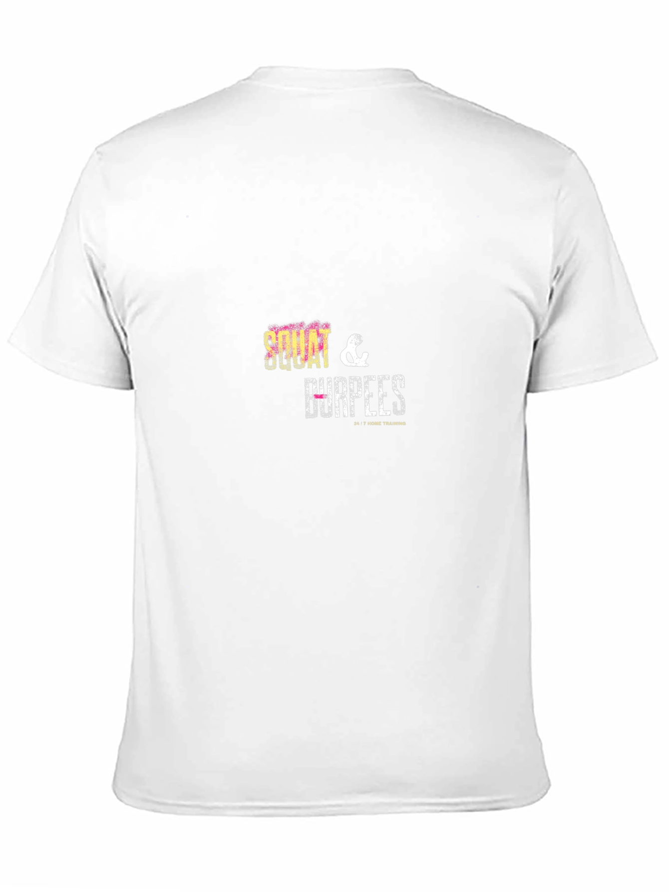 Squat & Burpees Black Graphic T-Shirt