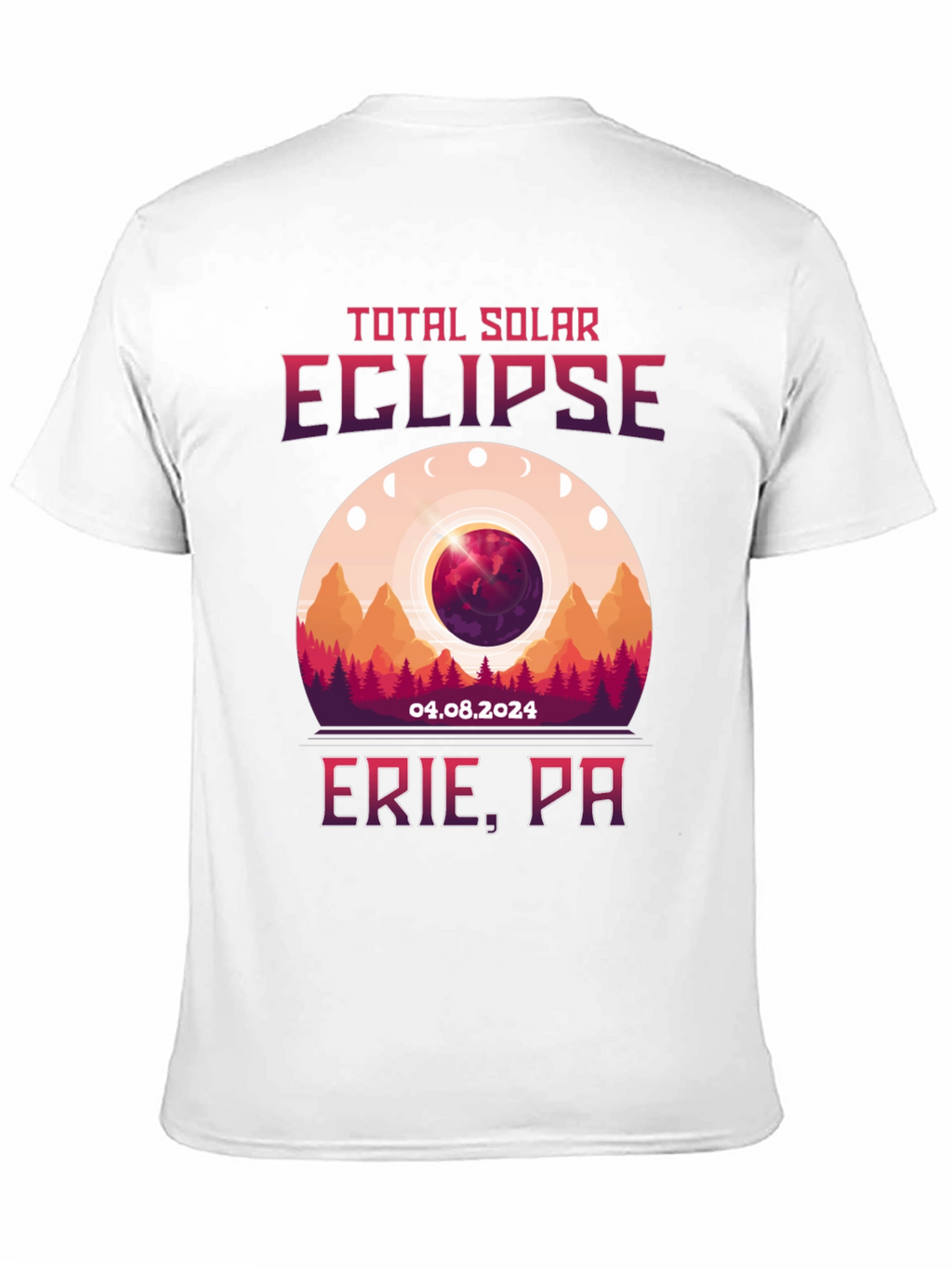 Total Solar Eclipse Erie PA T-Shirt