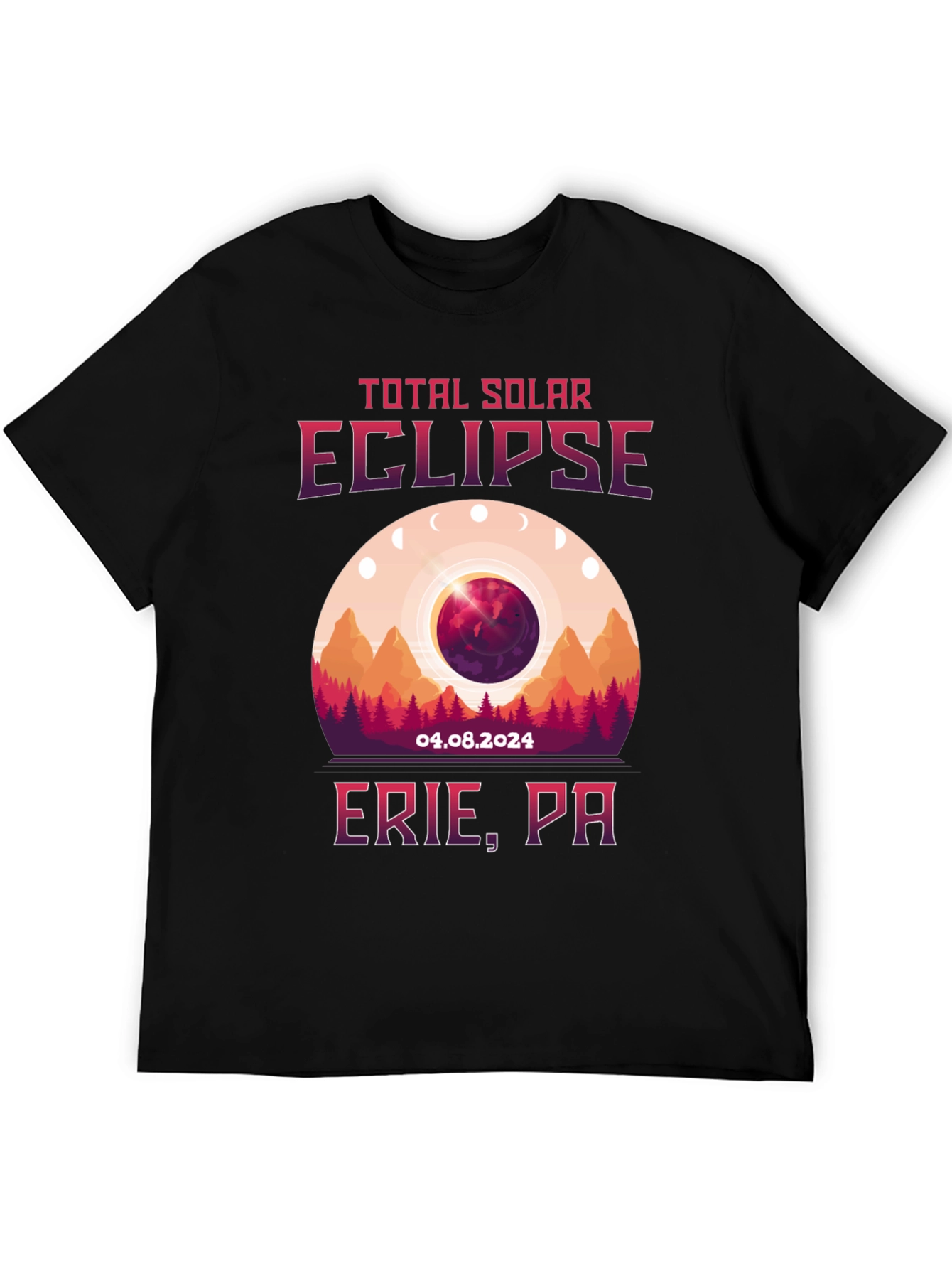 Total Solar Eclipse Erie PA T-Shirt