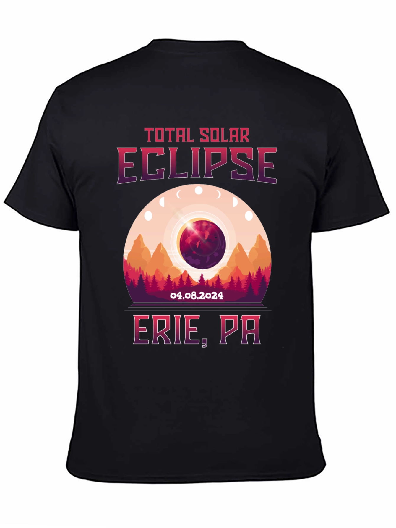 Total Solar Eclipse Erie PA T-Shirt