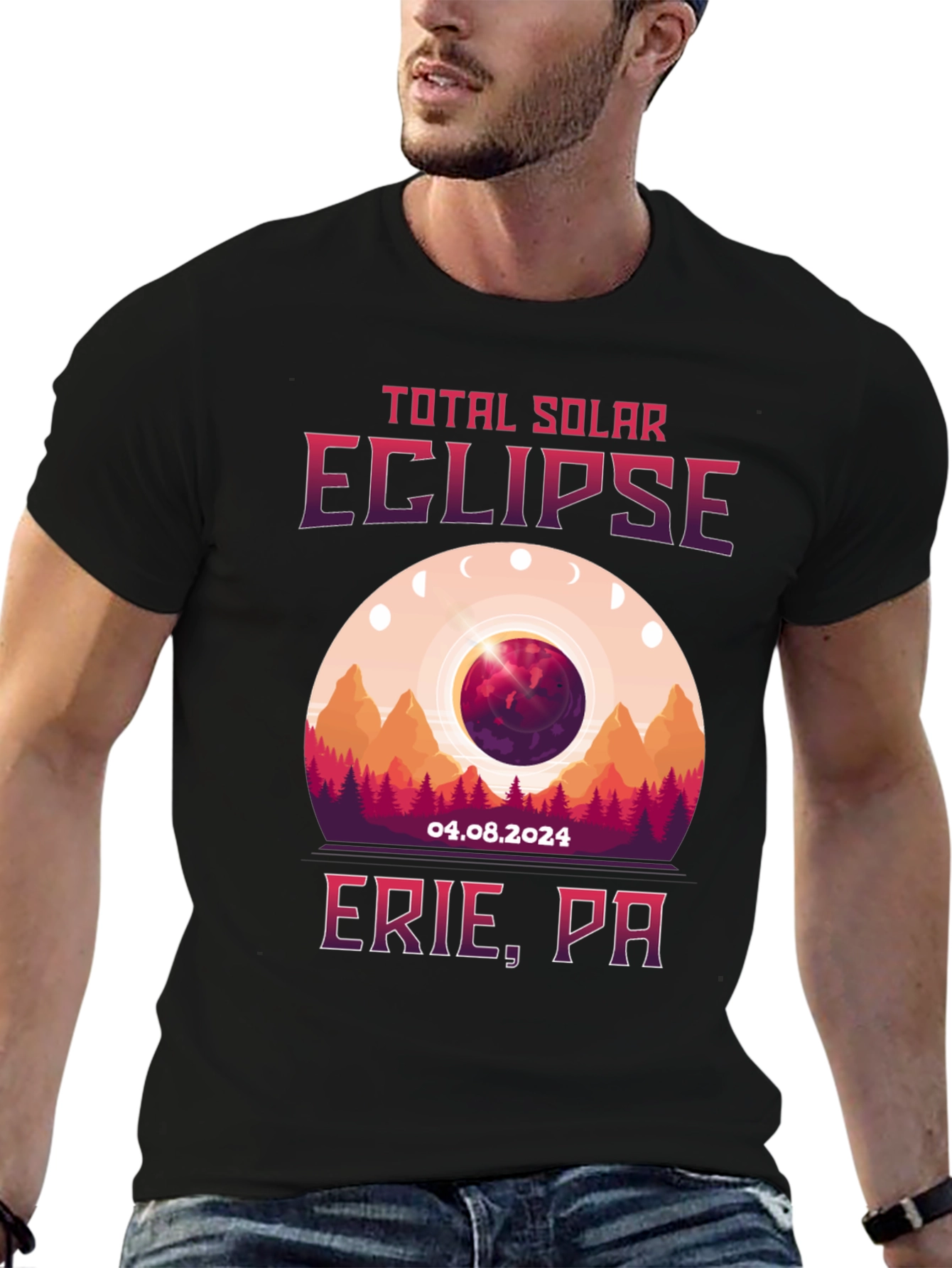 Total Solar Eclipse Erie PA T-Shirt