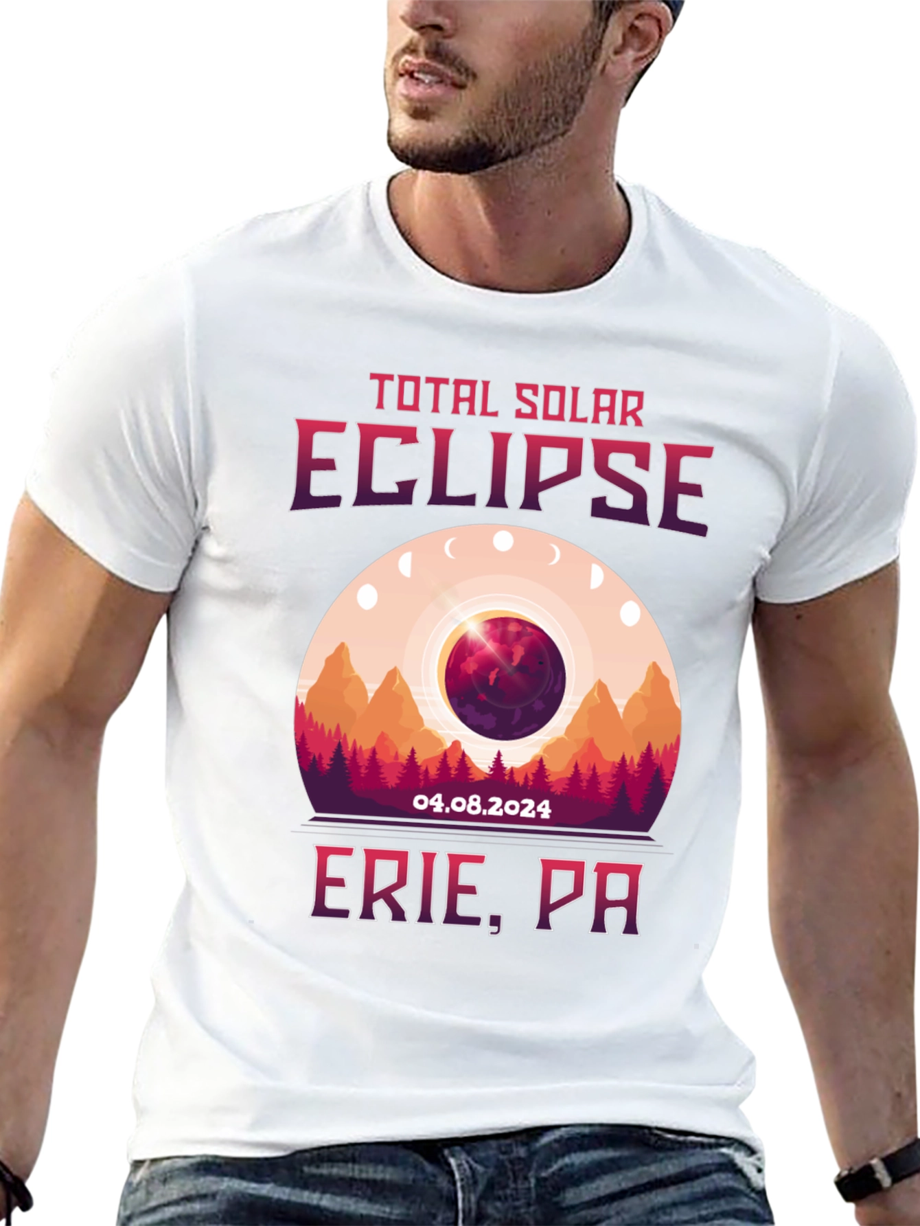 Total Solar Eclipse Erie PA T-Shirt