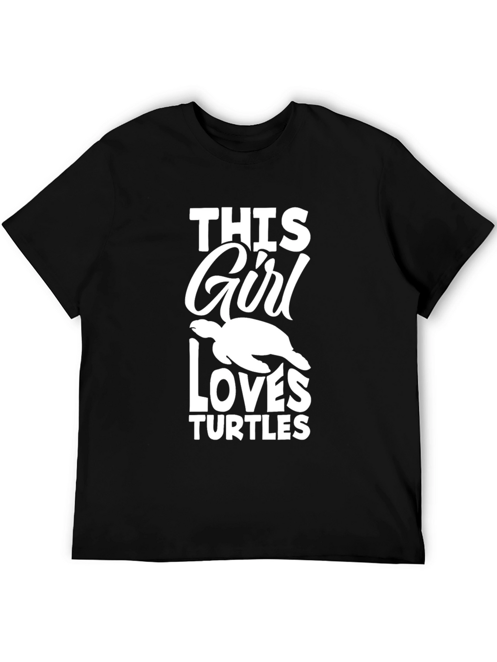 This Girl Loves Turtles Graphic Tee