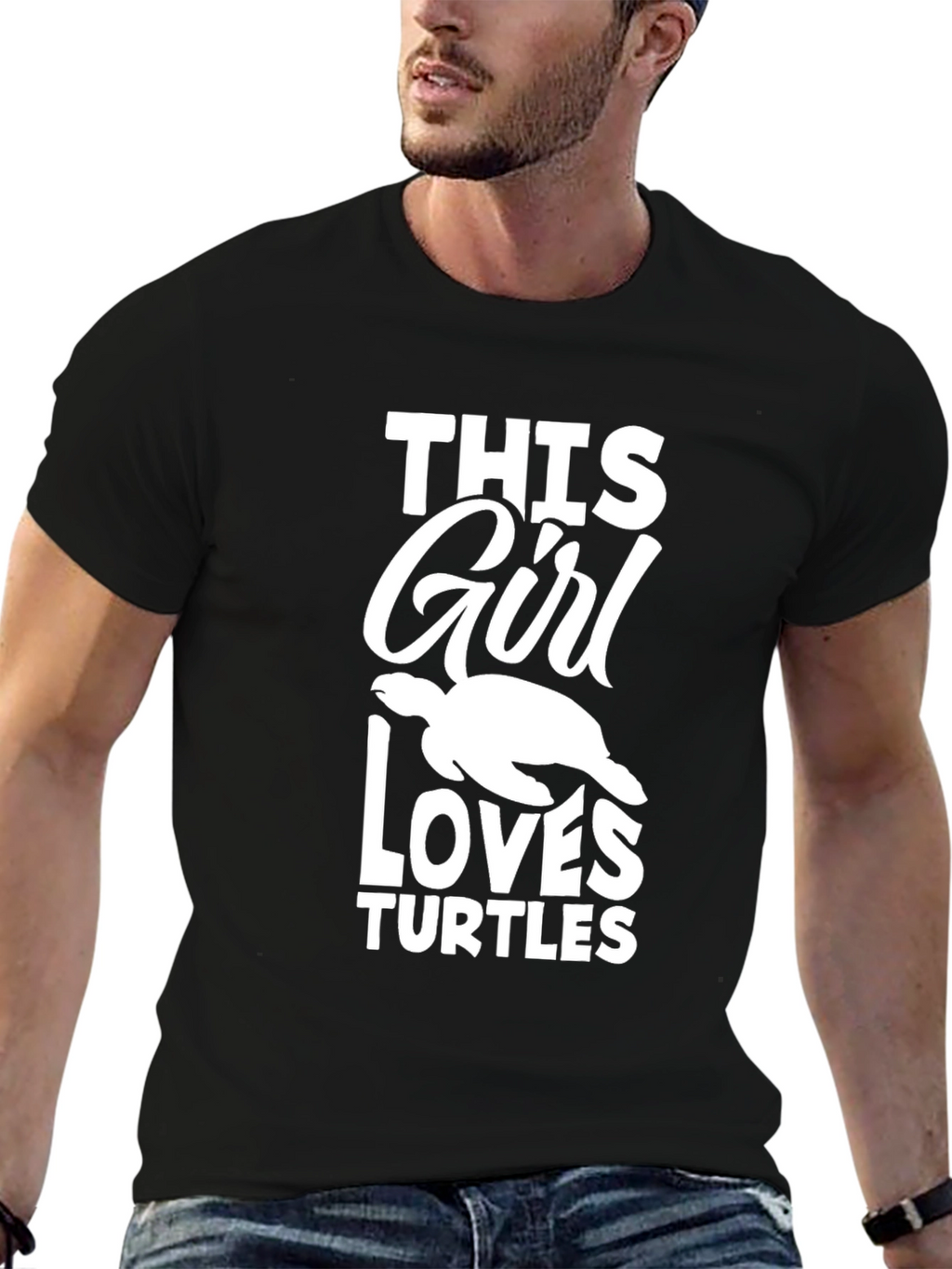 This Girl Loves Turtles Graphic Tee