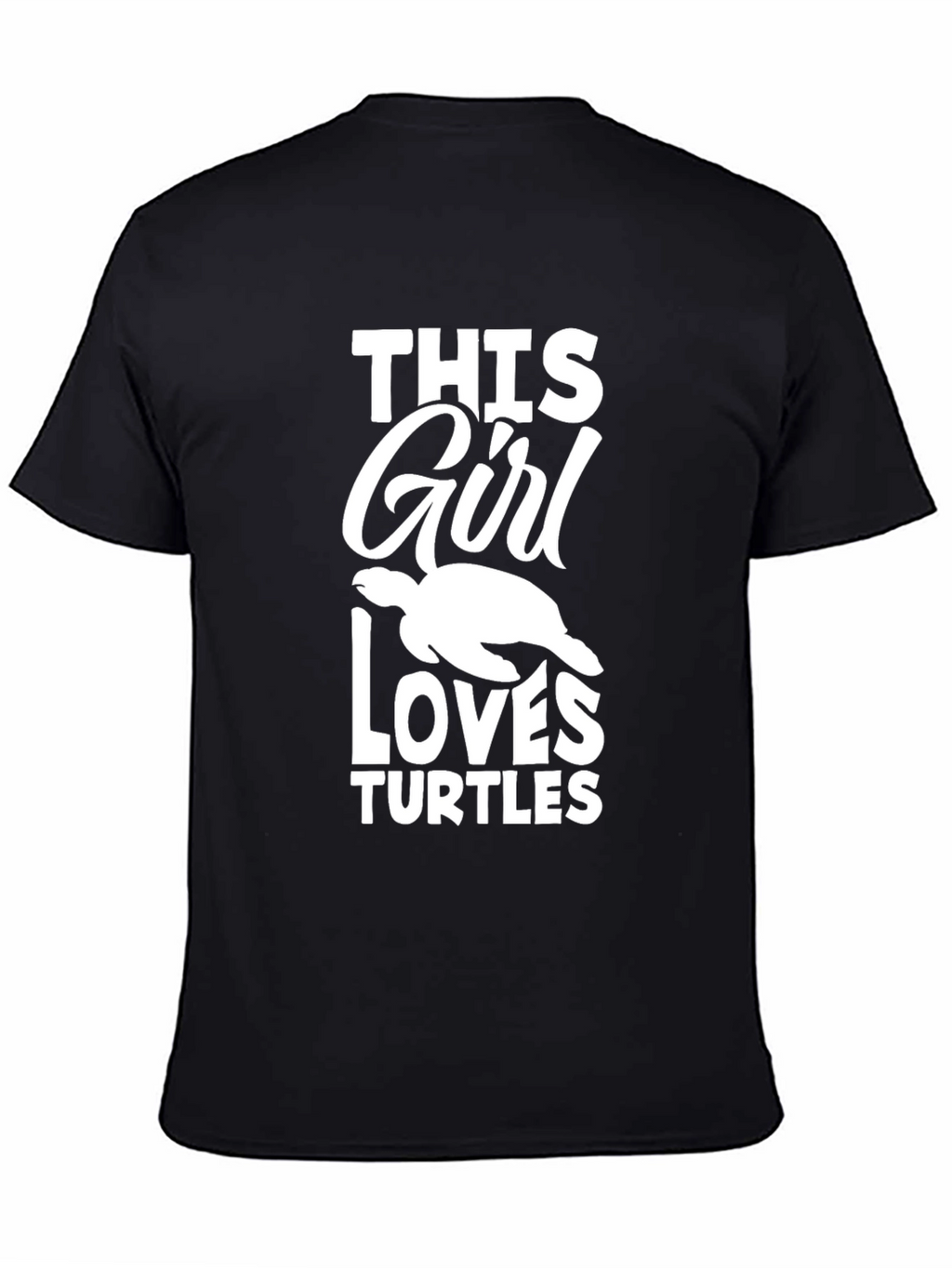 This Girl Loves Turtles Graphic Tee