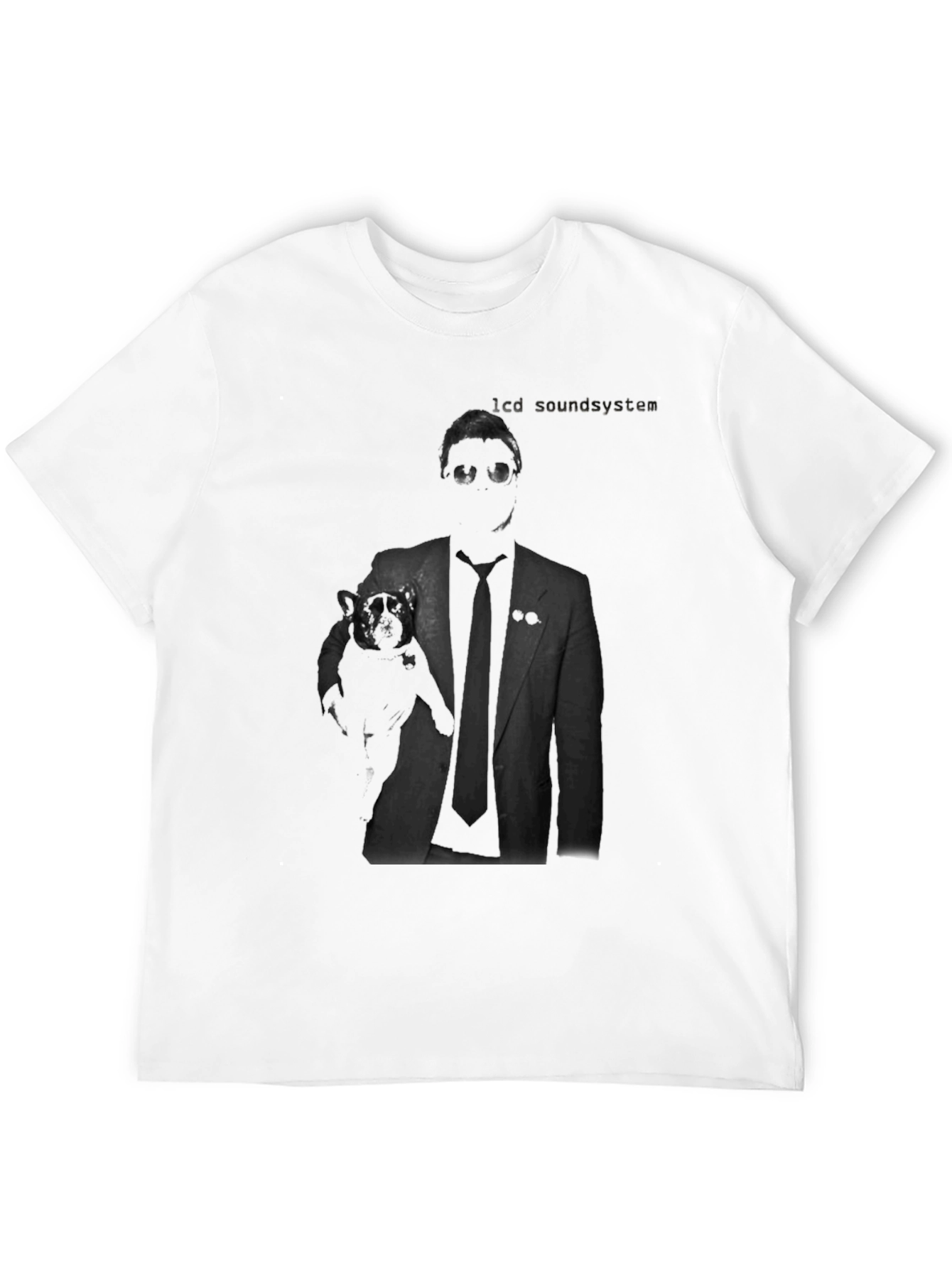 LCD Soundsystem Dog Graphic T-Shirt – Indie Music Style Tee